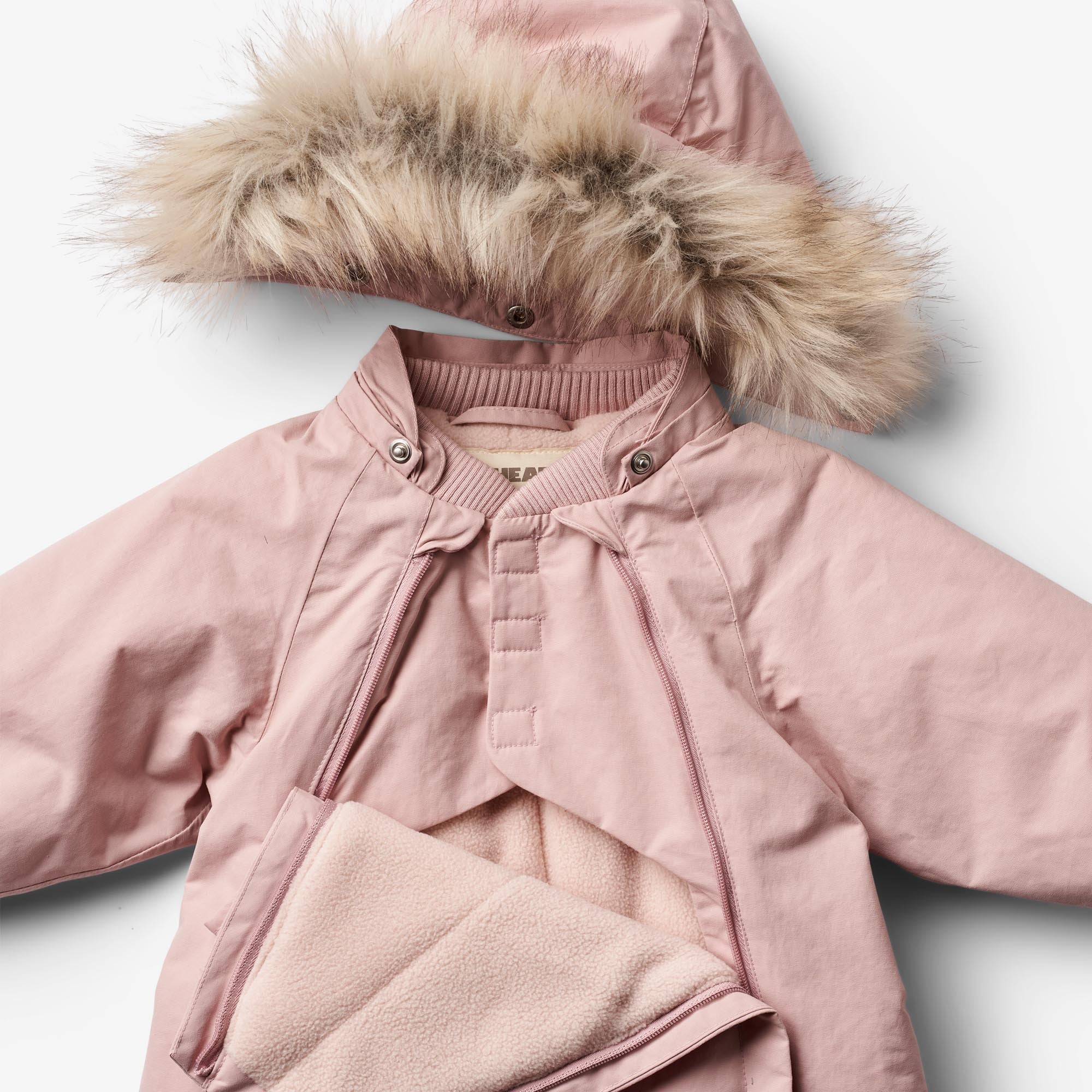 Snowsuit Nickie Tech - rose frost - Image 3