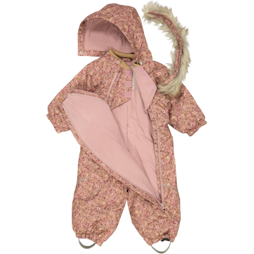 Snowsuit Nickie Tech - snow flowers - Image 4