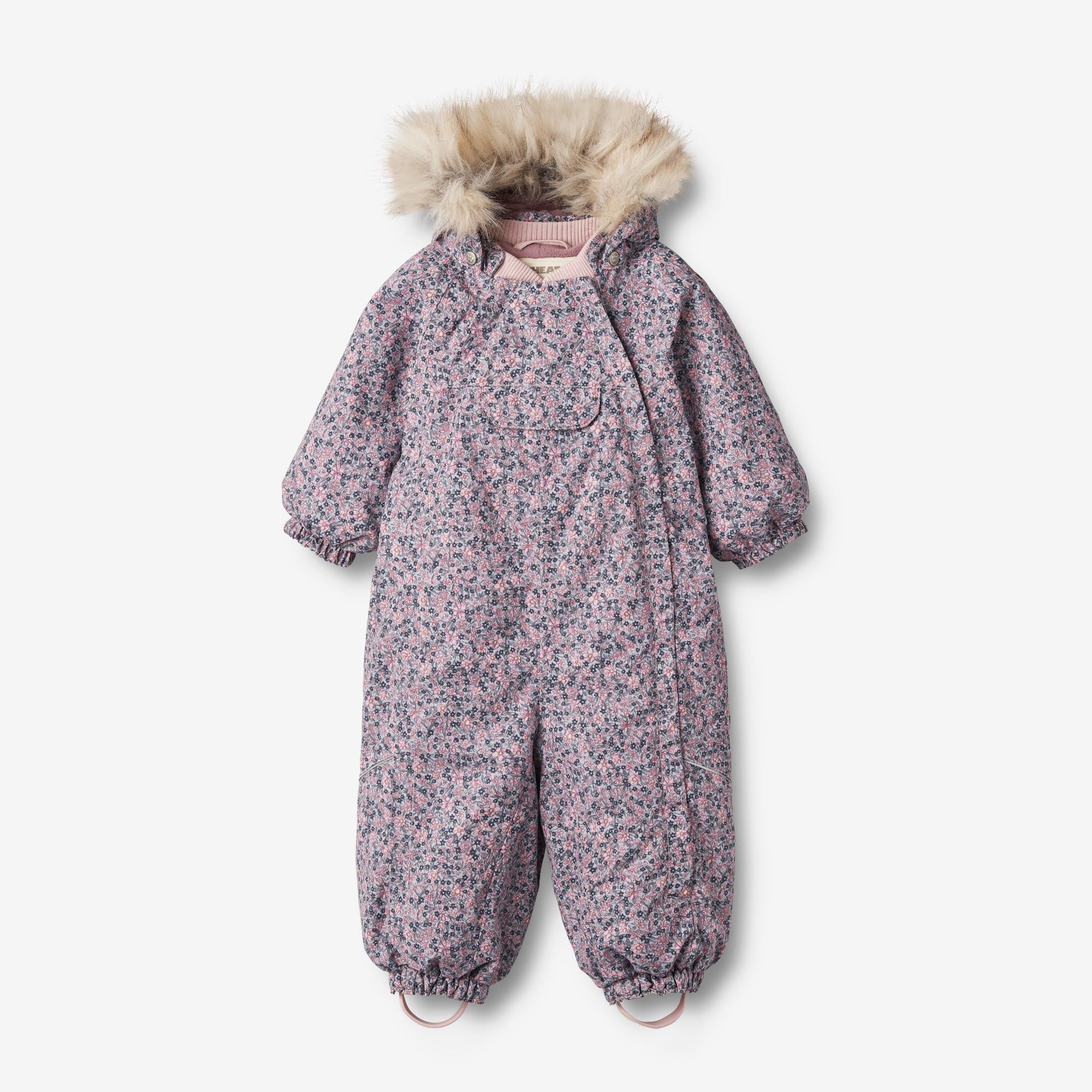 Snowsuit Nickie Tech - winter flowers