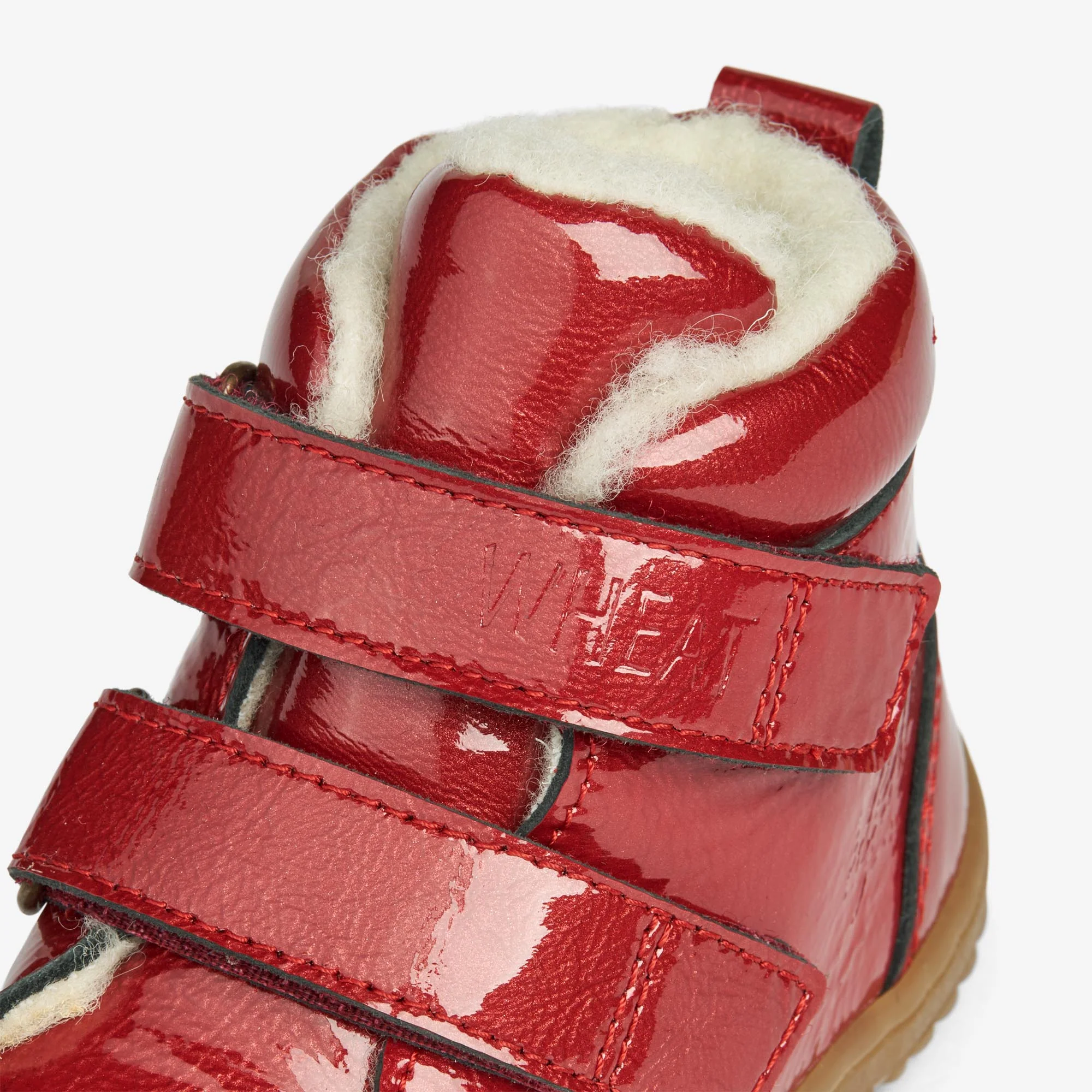Snugga Wool Patent | Baby - red - Image 3