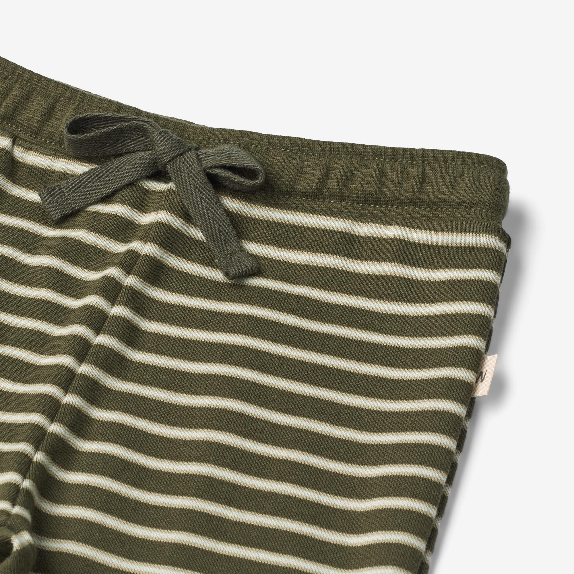 Soft Pants Leo | Baby - dark green stripe - Image 3