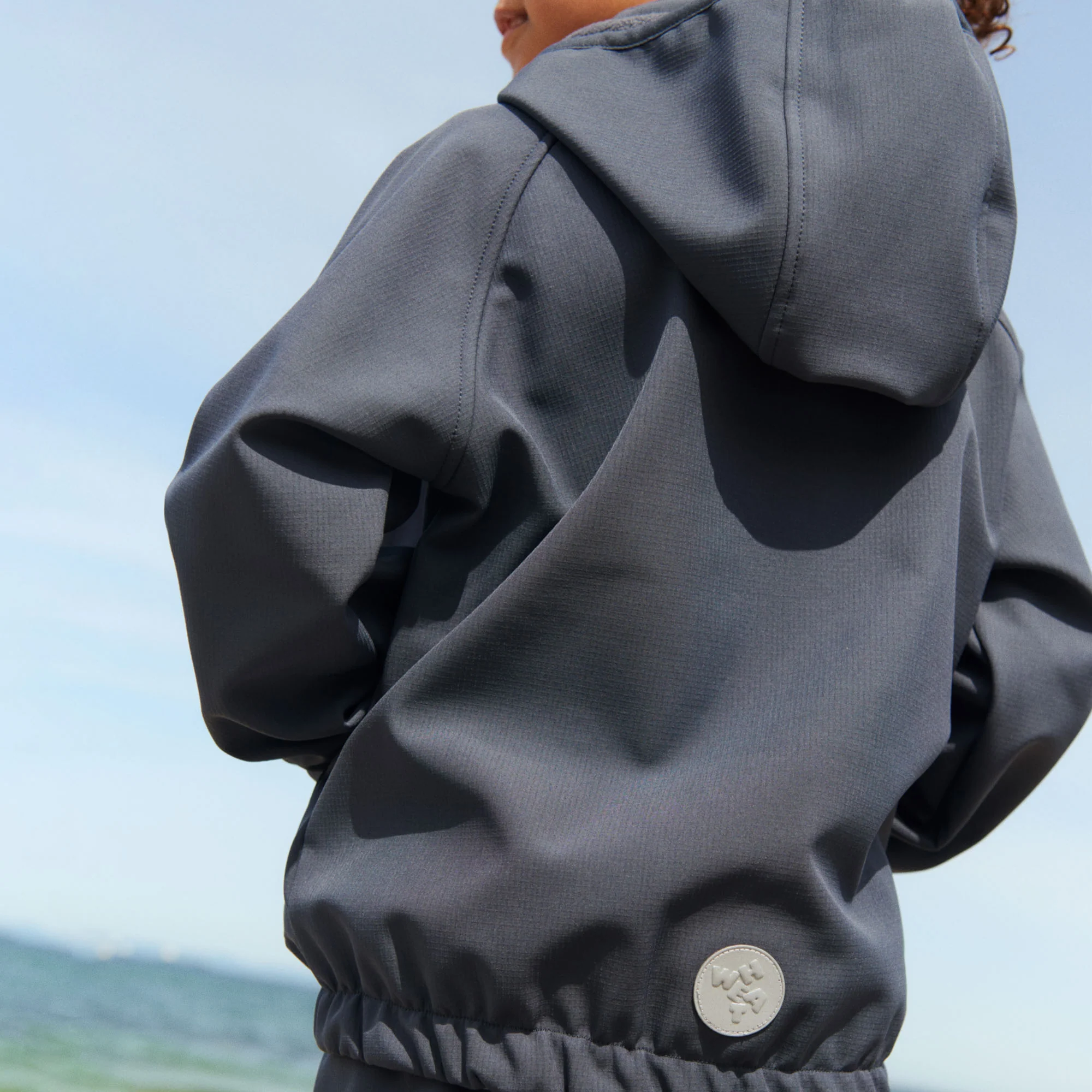 Softshell Jacket Alleo - greyblue - Image 3