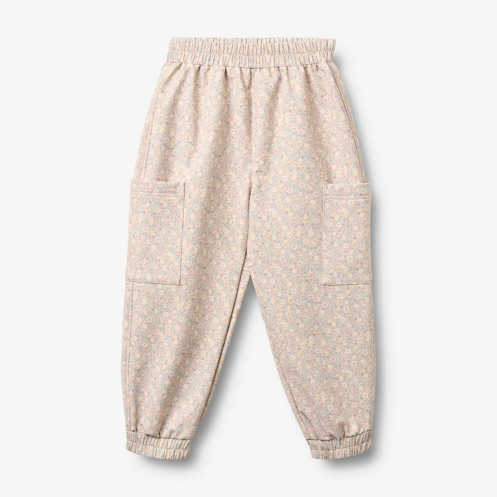 Softshell Trackpants Minno - rose shadow flowers