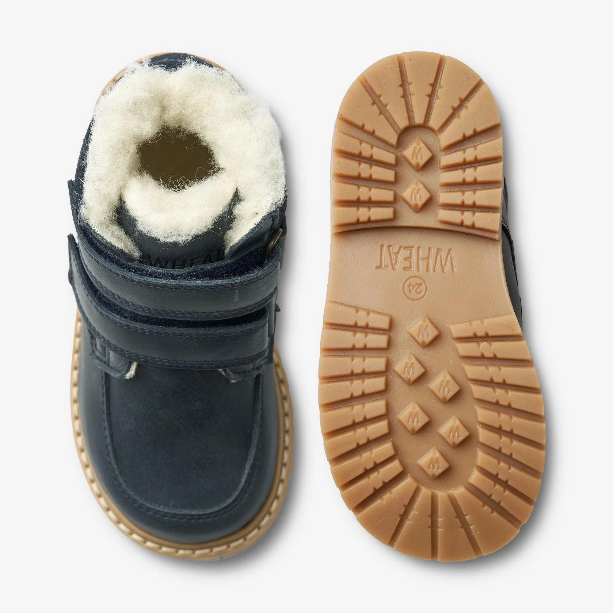 Stewie Tex Velcro Leather - navy - Image 3