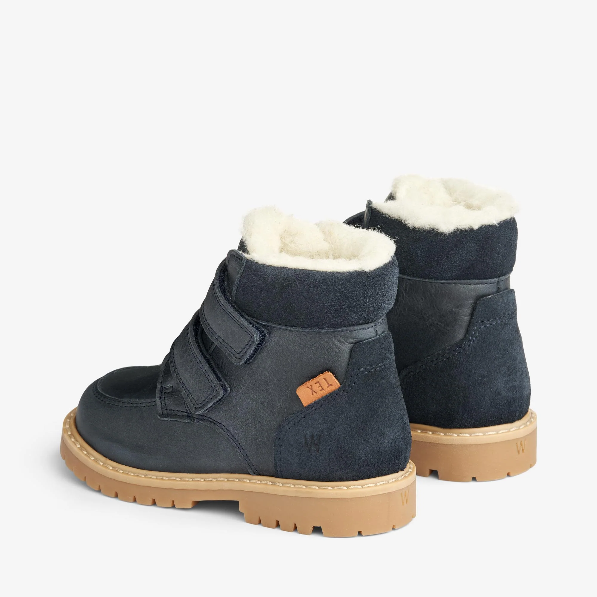 Stewie Tex Velcro Leather - navy - Image 4