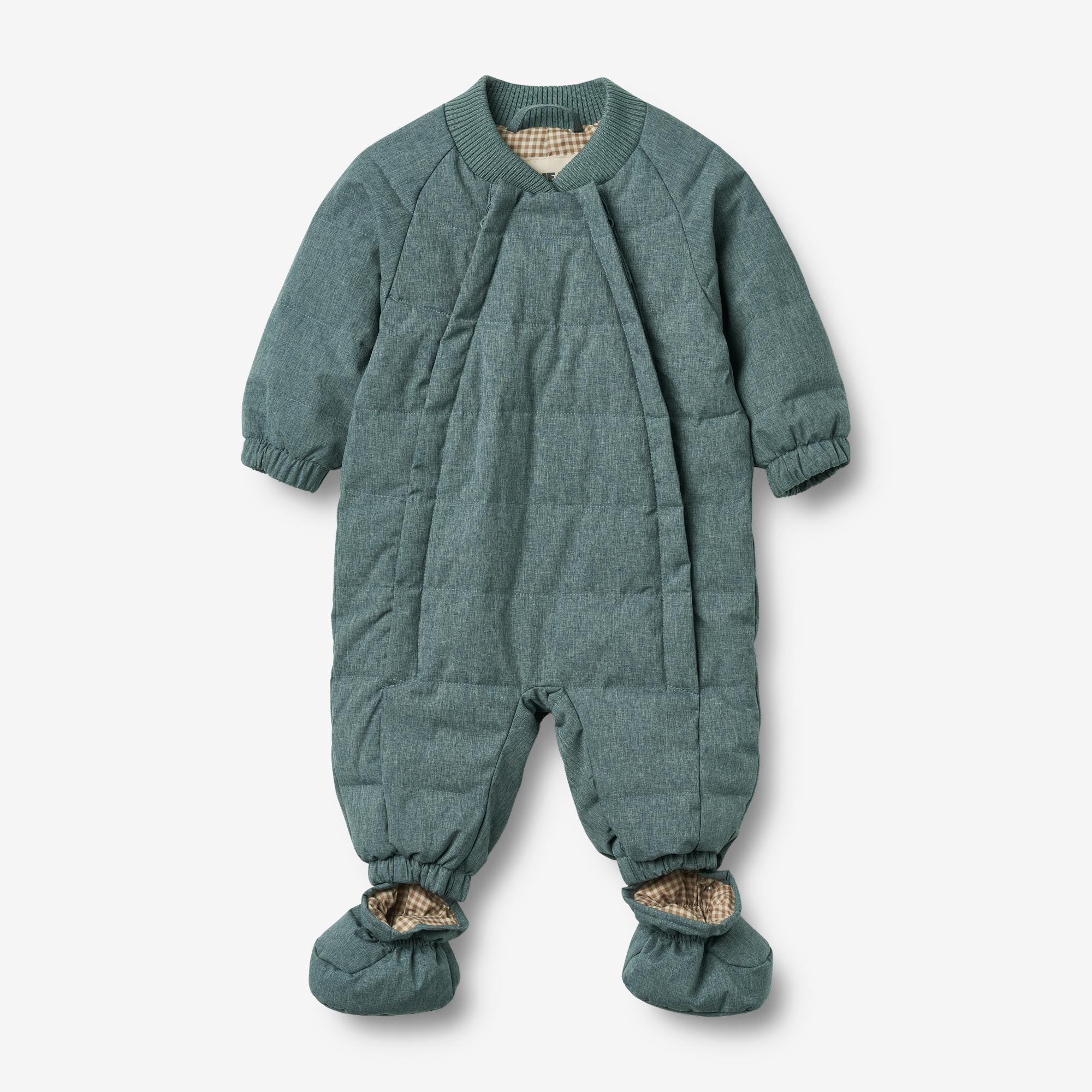 Summer Puffer Baby Suit Nunu - navy melange - Image 5