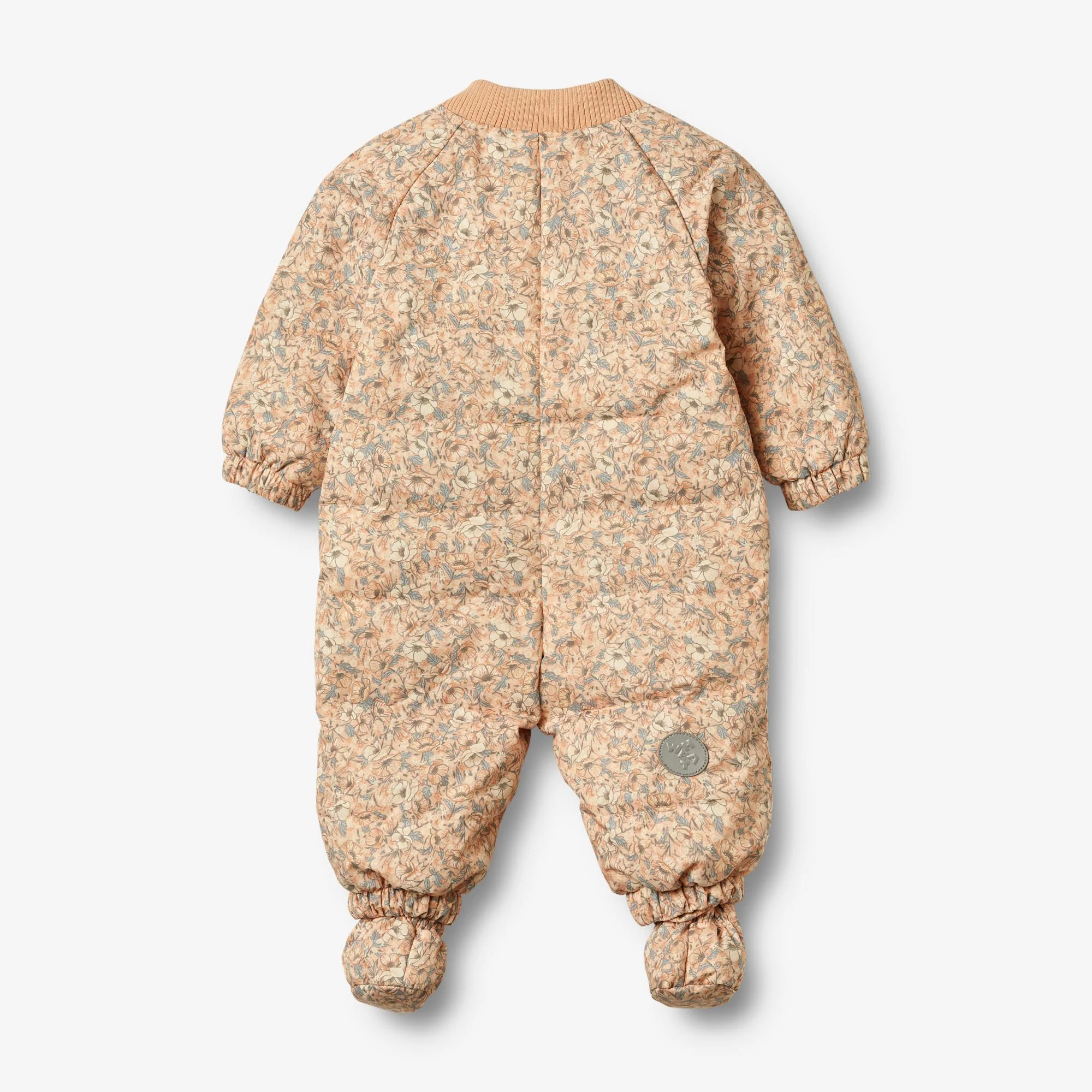 Summer Puffer Baby Suit Nunu - pink sand flowers - Image 2