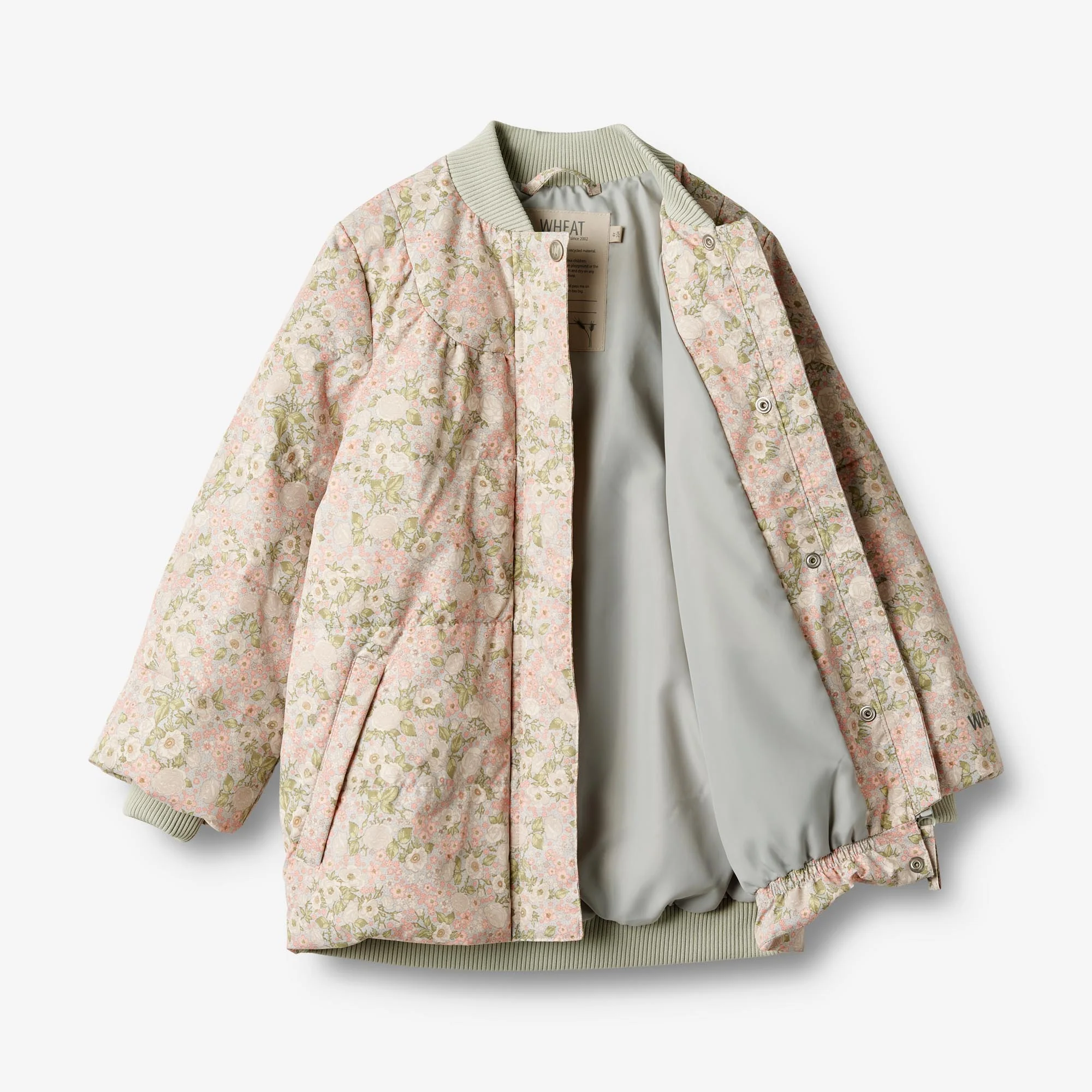 Summer Puffer Jacket Lola - sea salt roses - Image 3