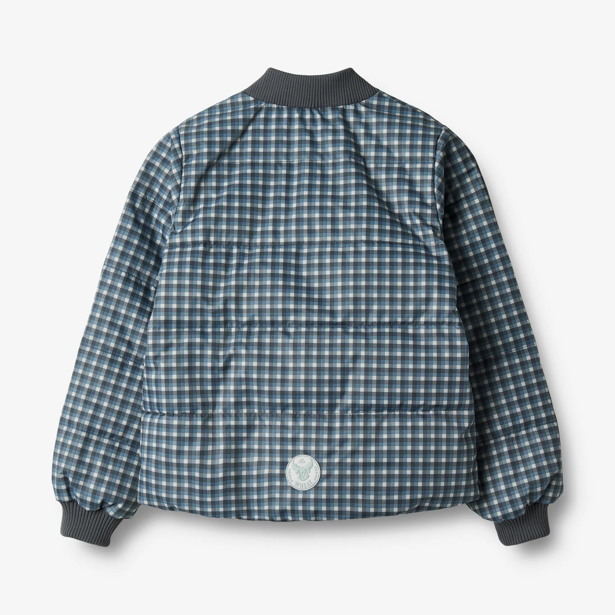 Summer Puffer Jacket Malo - blue check - Image 2