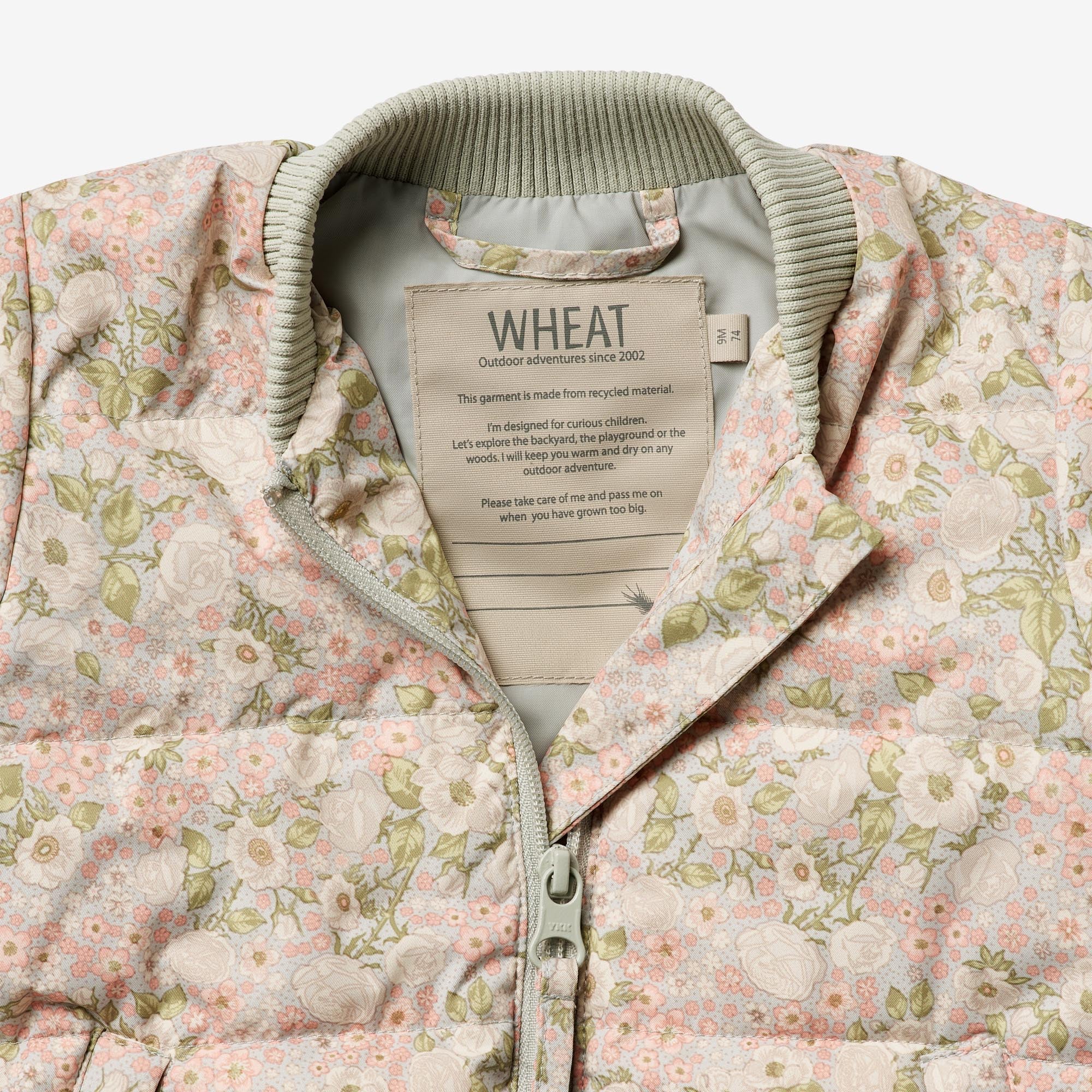 Summer Puffer Jacket Malo - sea salt roses - Image 4
