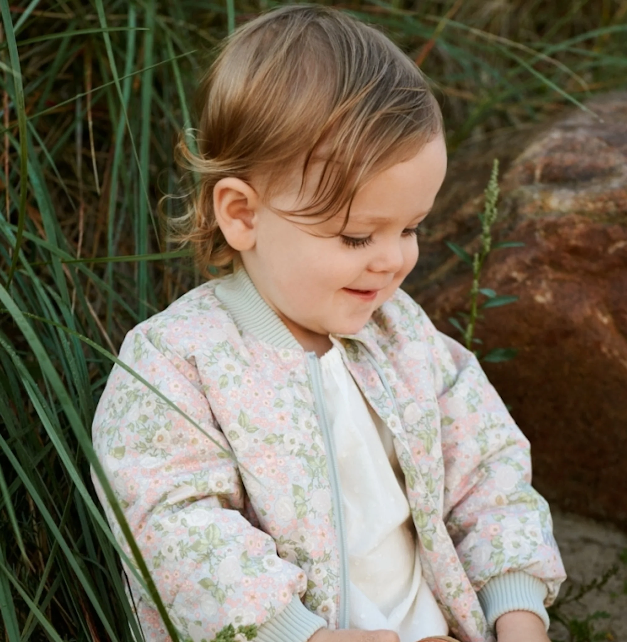 Summer Puffer Jacket Malo - sea salt roses - Image 6