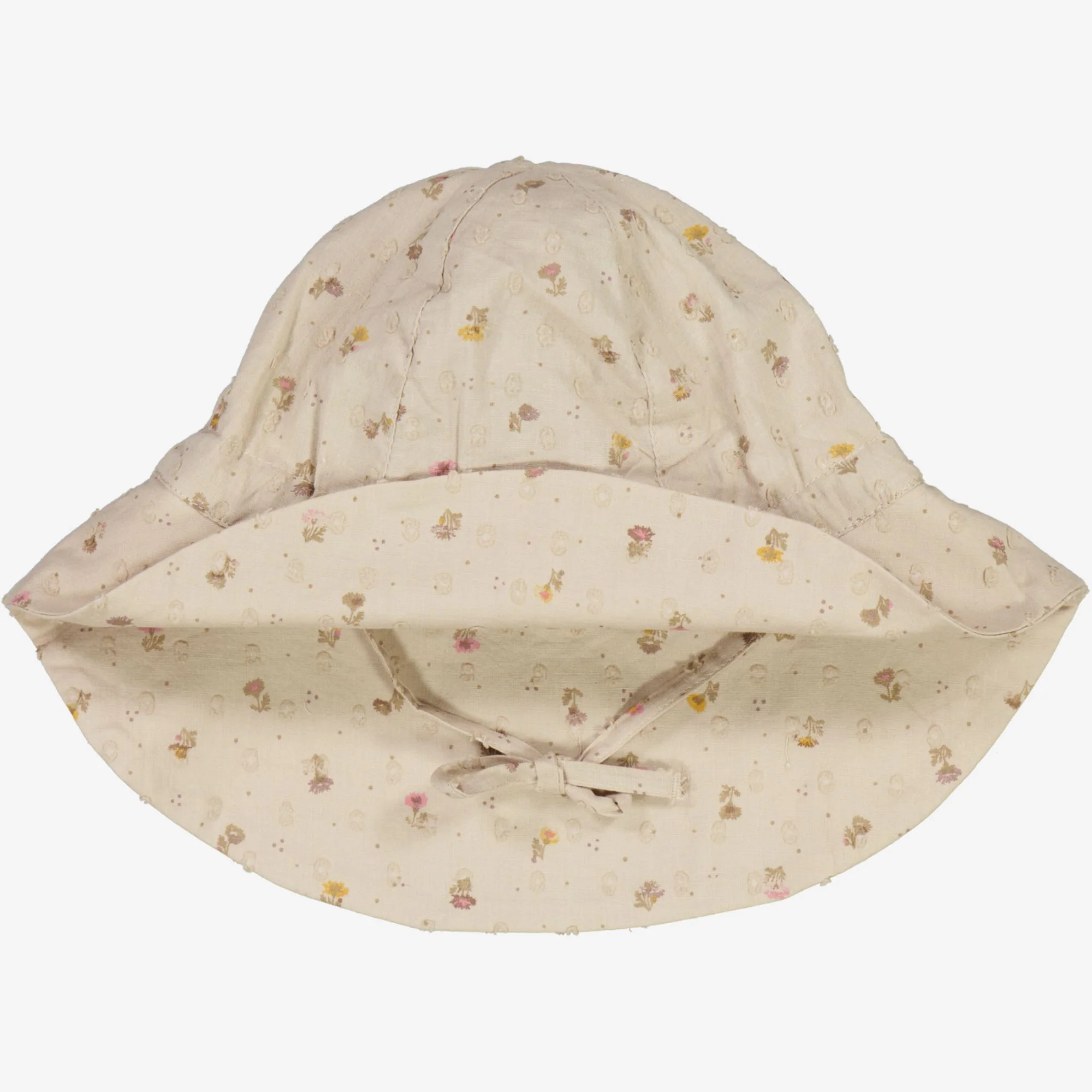 Sun Hat Chloè | Baby - fossil flowers dot