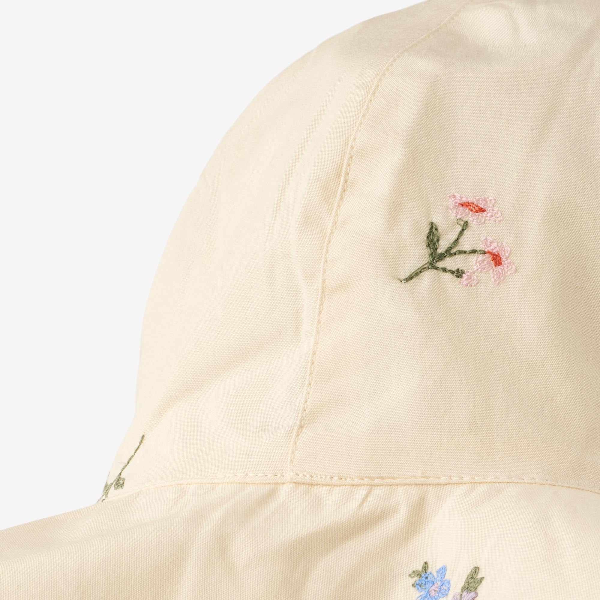 Sun Hat Daisy - ivory embroidery flowers - Image 2
