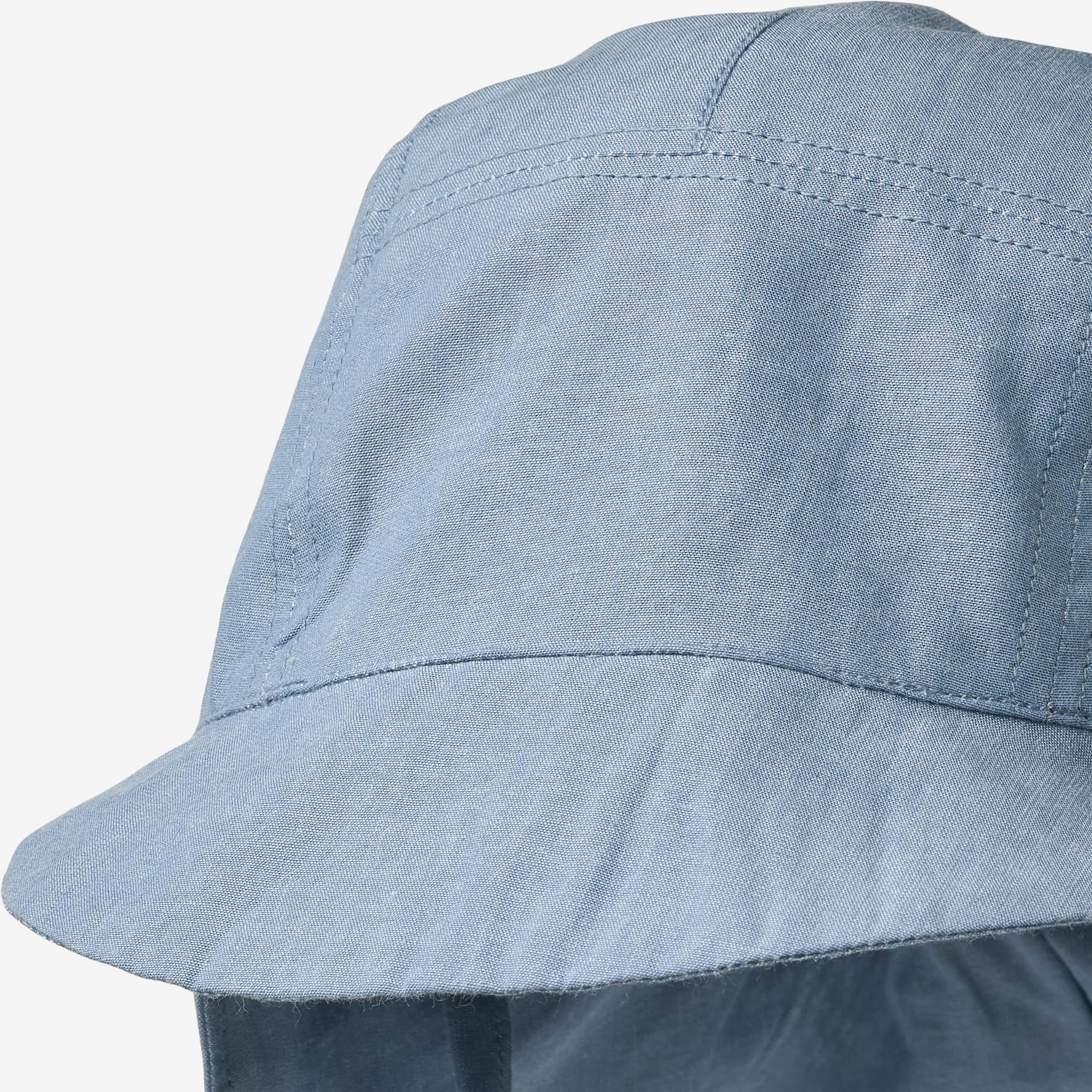 Sun Hat Woven Tonga - blue chambrey - Image 2