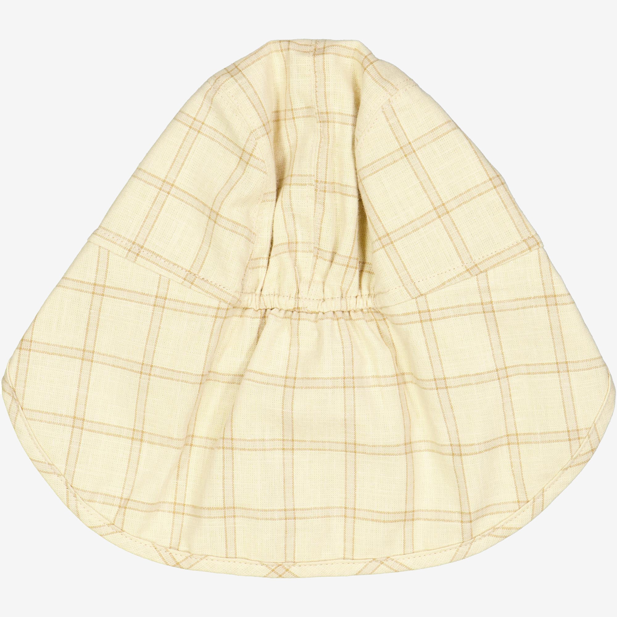 Sunhat Albert | Baby - buttermilk check - Image 2
