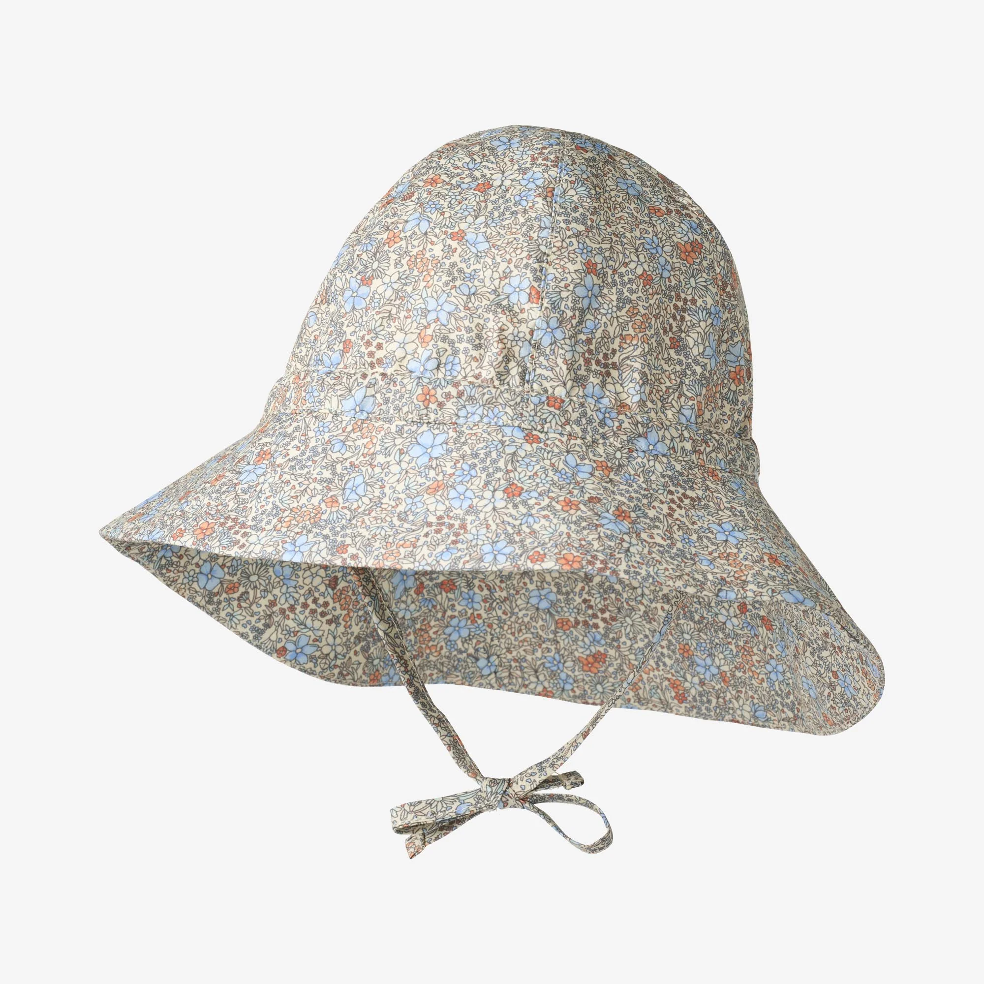 Sunhat Chloe - air blue flowers