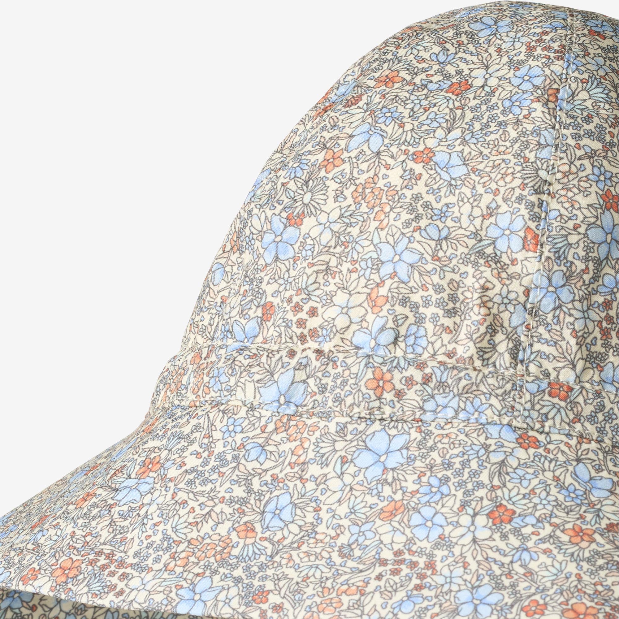 Sunhat Chloe - air blue flowers - Image 3