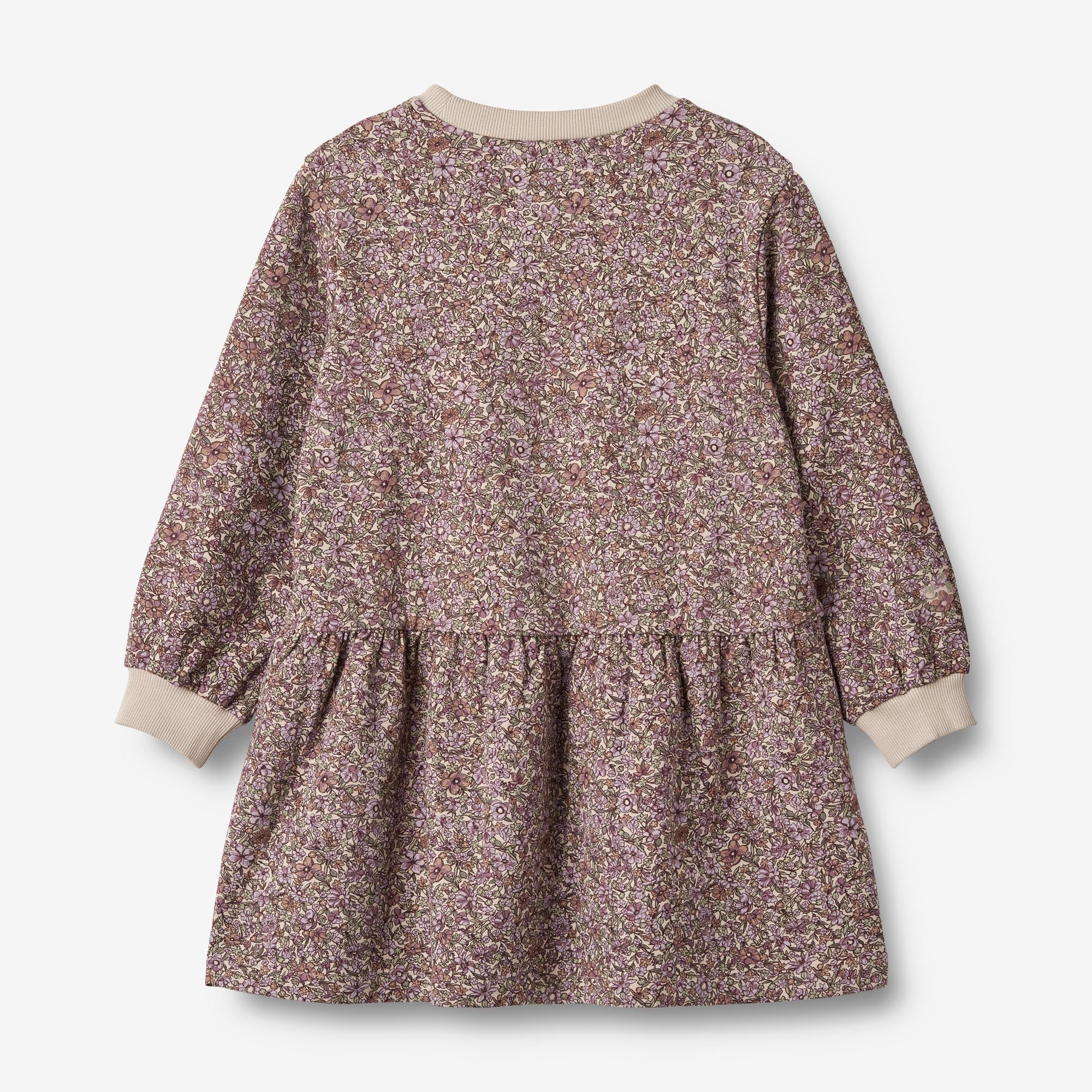 Sweat Dress Zenia - lilac flowers - Image 2