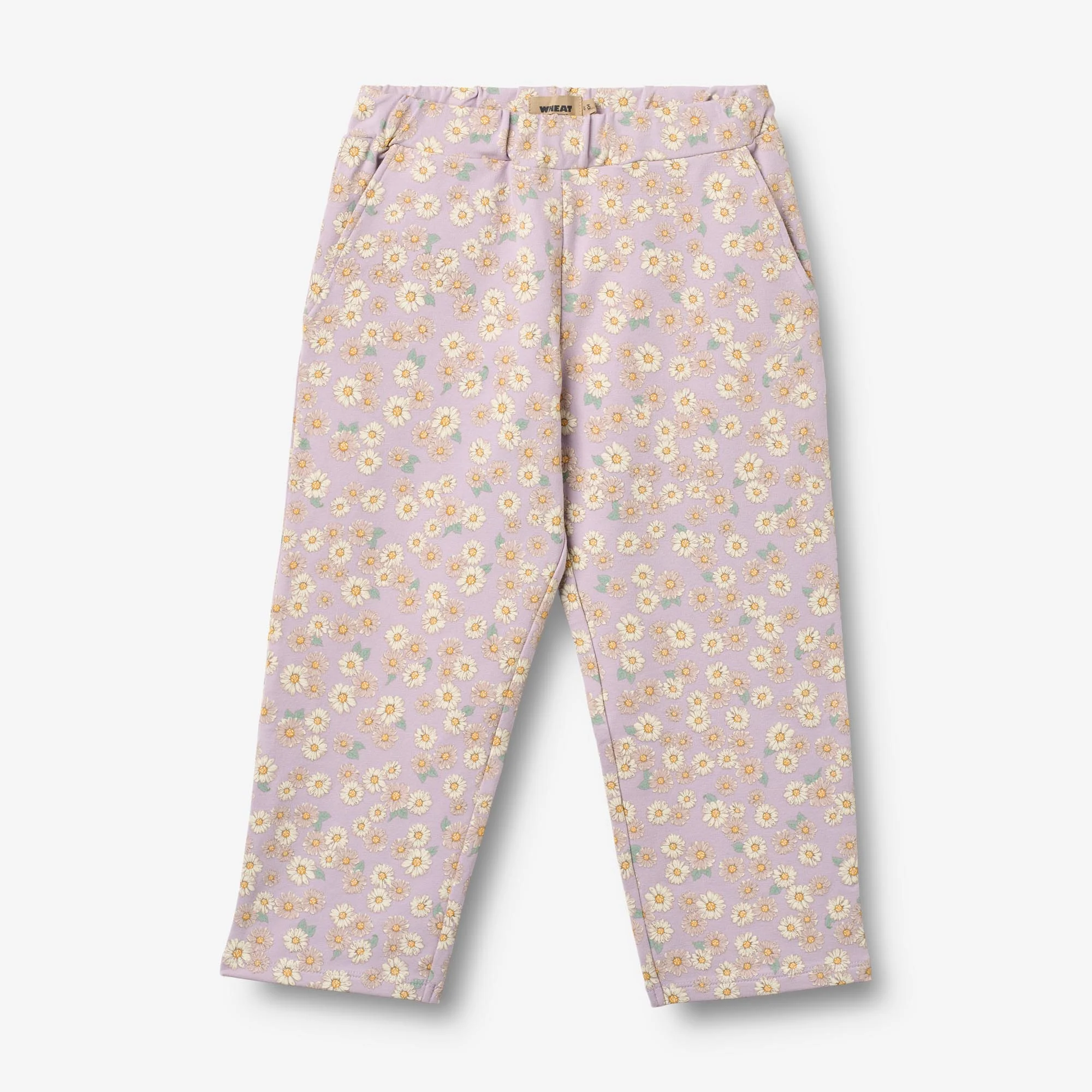 Sweatpants Eline - lavender daisies