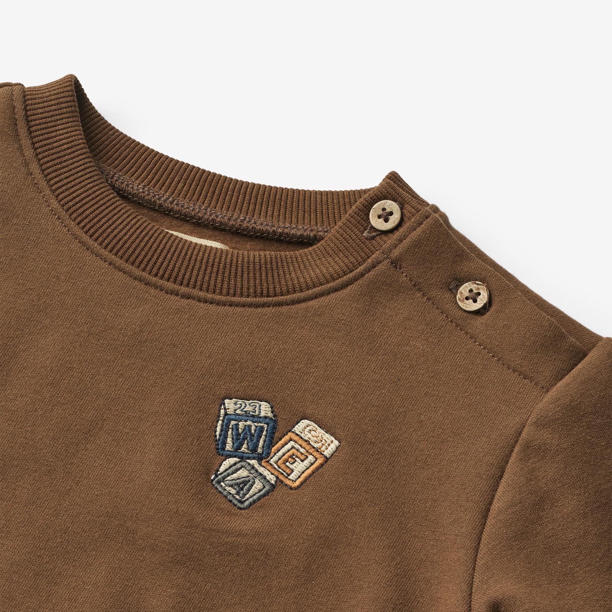 Sweatshirt Carlo - coffee bean - Image 3