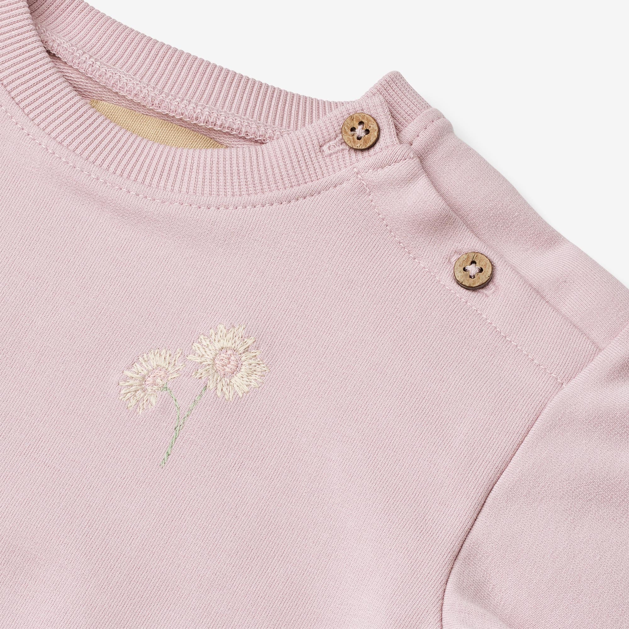 Sweatshirt L/S Embroidery Eliza - lavender mist - Image 3