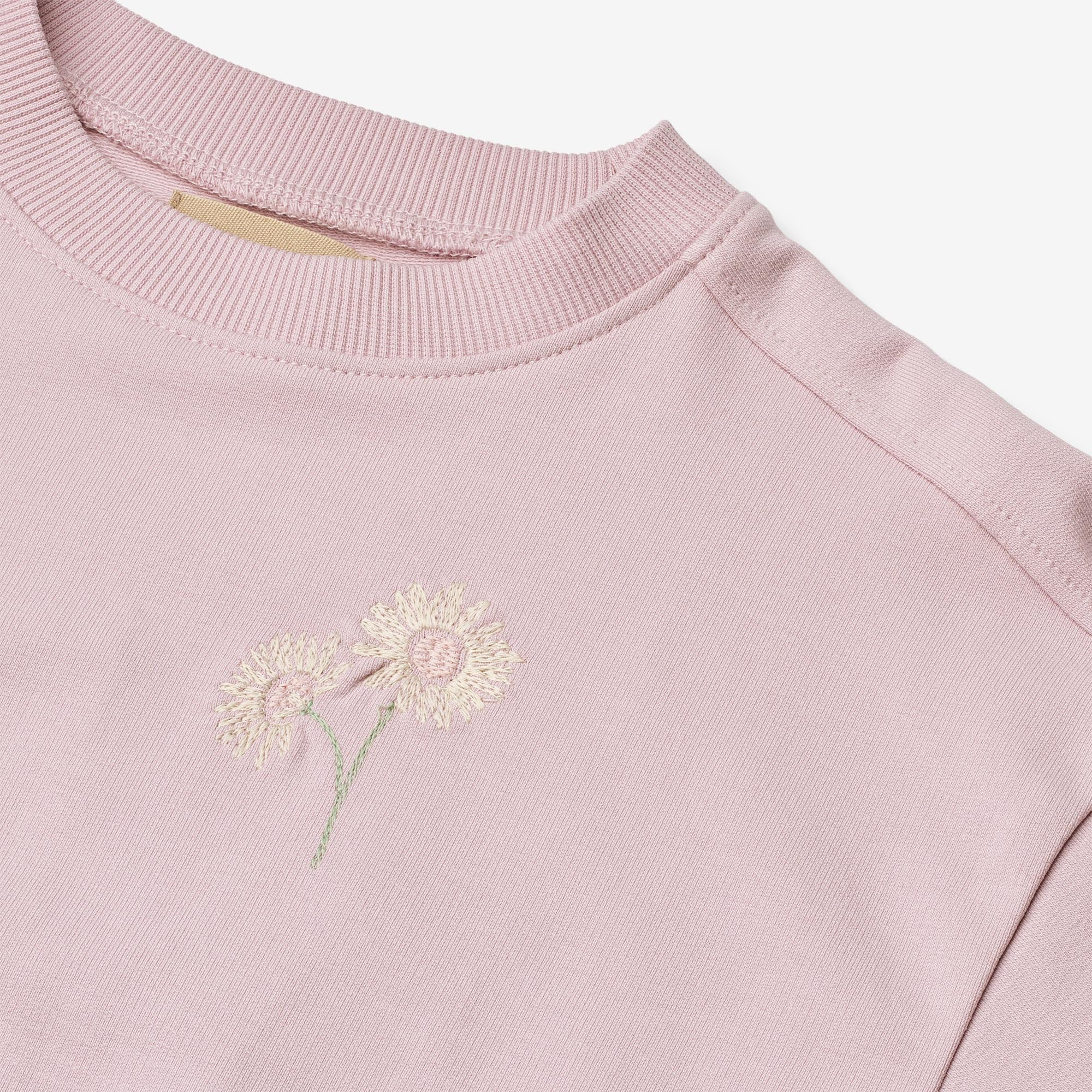 Sweatshirt L/S Embroidery Eliza - lavender mist - Image 4