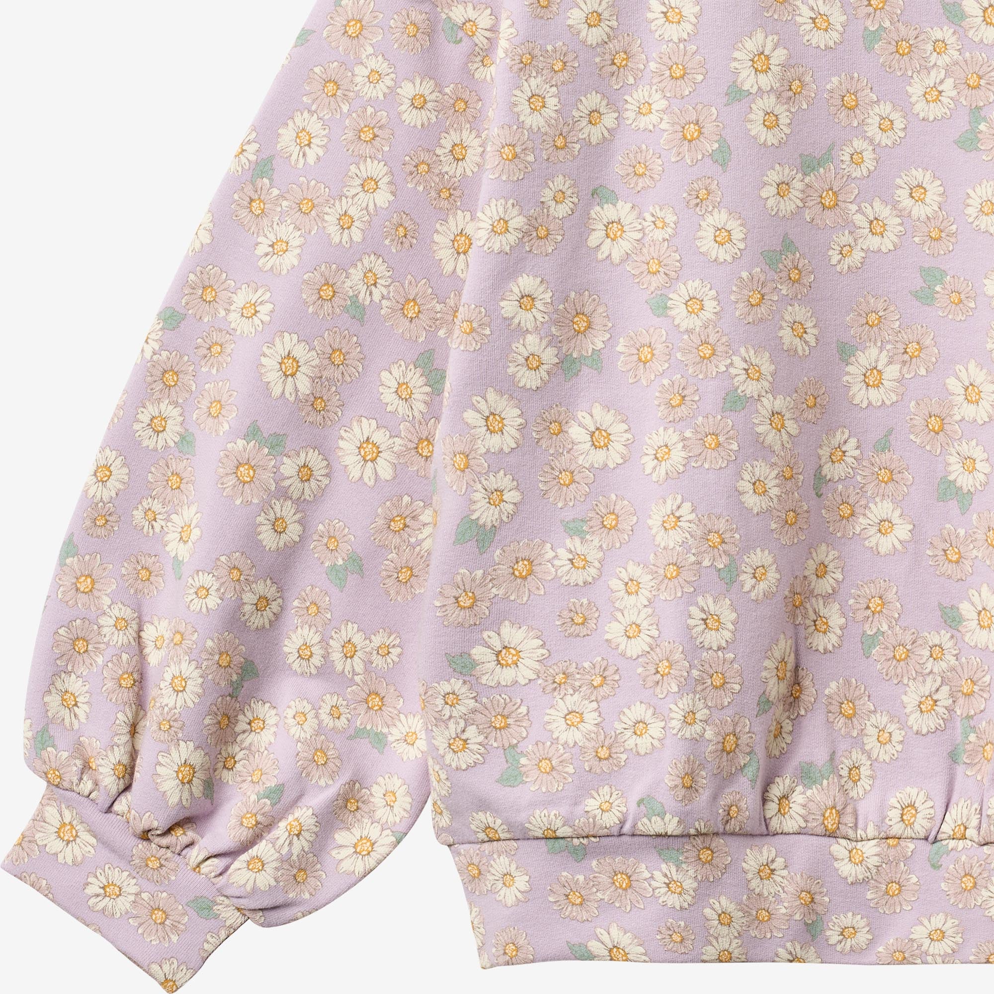 Sweatshirt L/S Lia - lavender daisies - Image 4