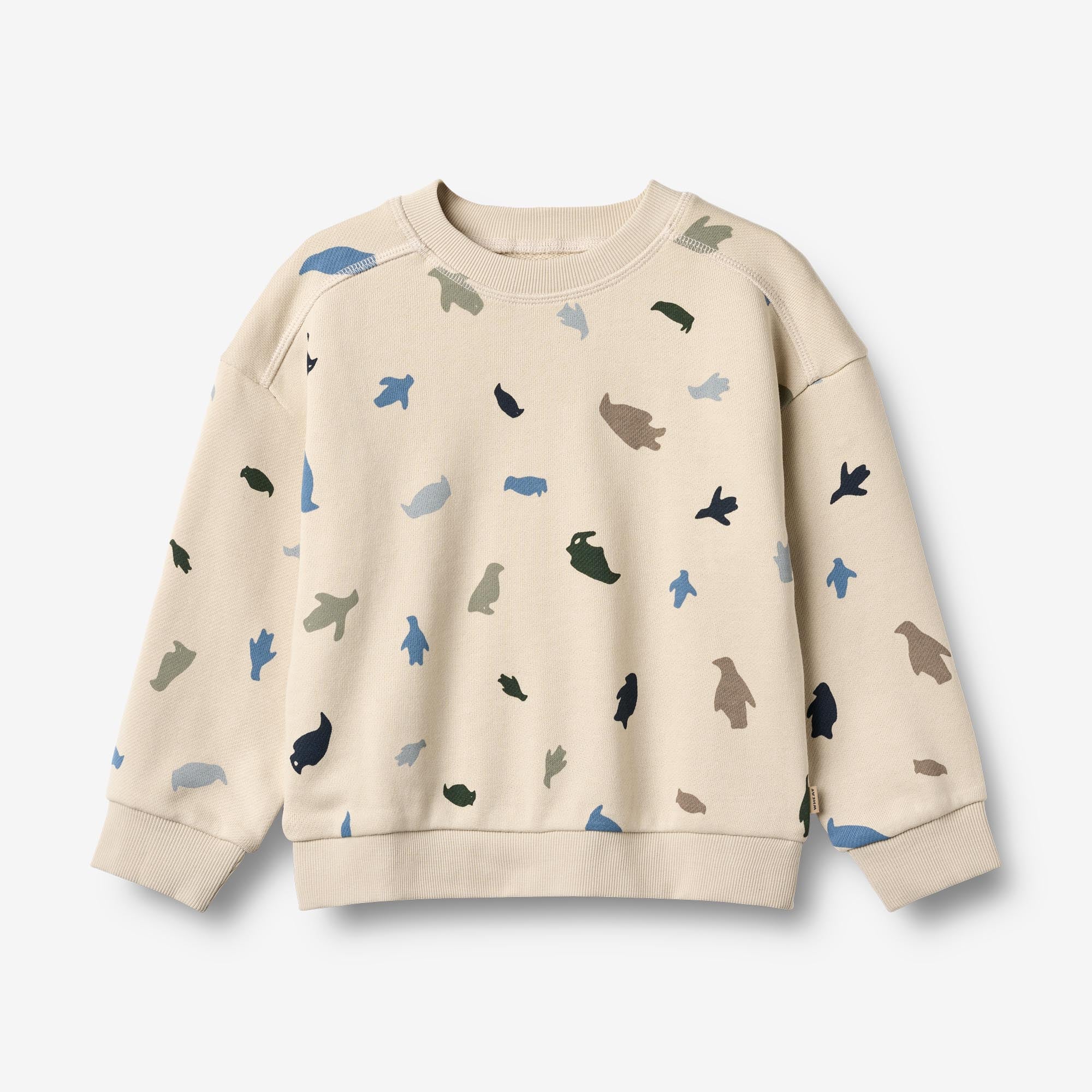 Sweatshirt L/S Sandro - offwhite penguins