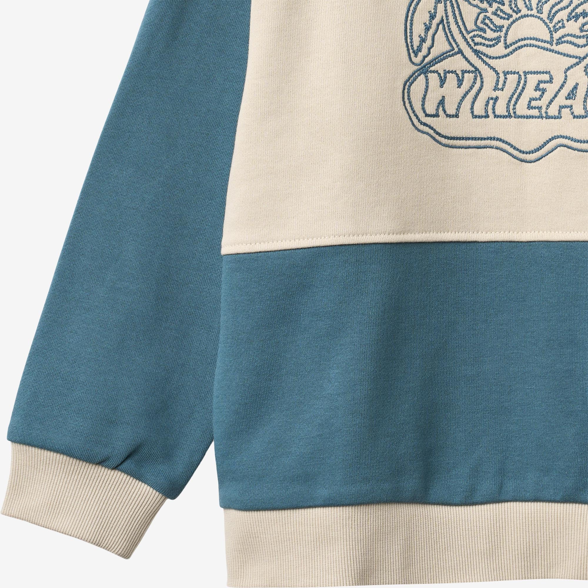 Sweatshirt L/S Steff - blue teal - Image 3