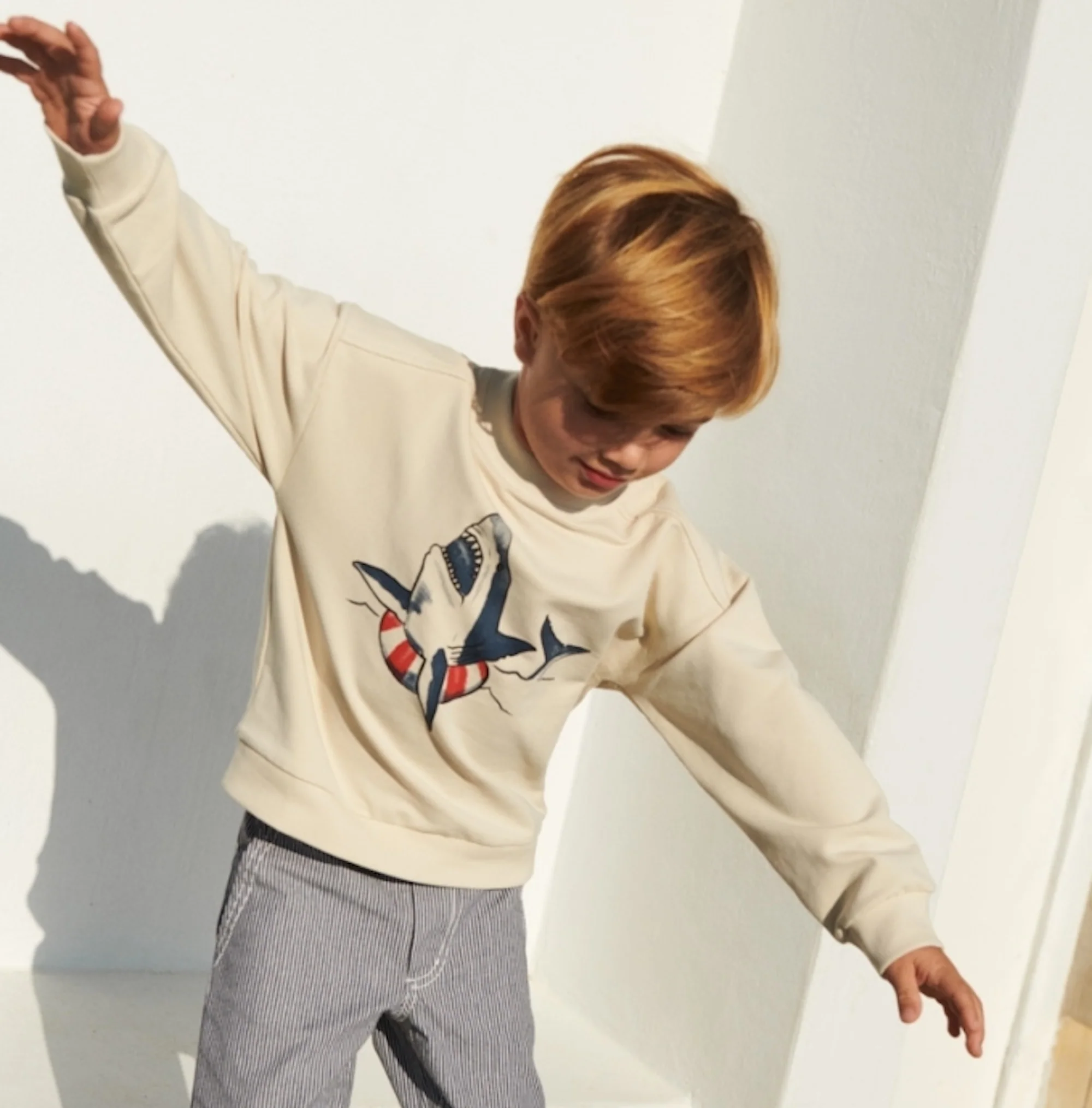 Sweatshirt Wyatt - sandshell - Image 4