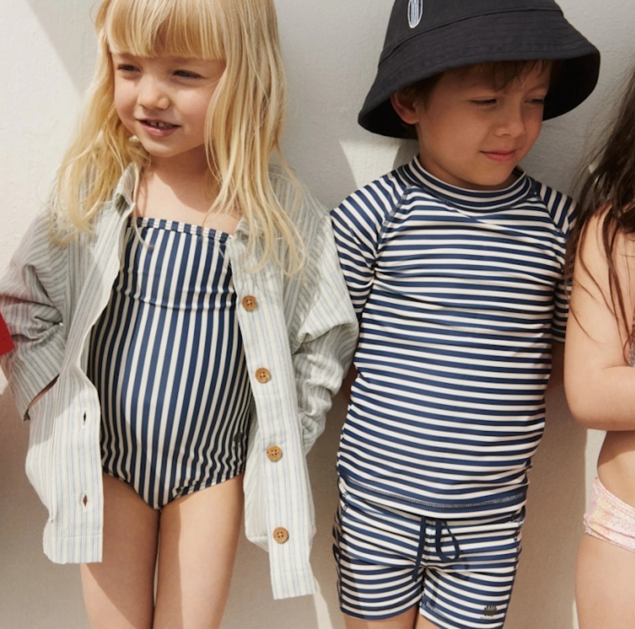 Swim Shorts Ulrik - indigo stripe - Image 4