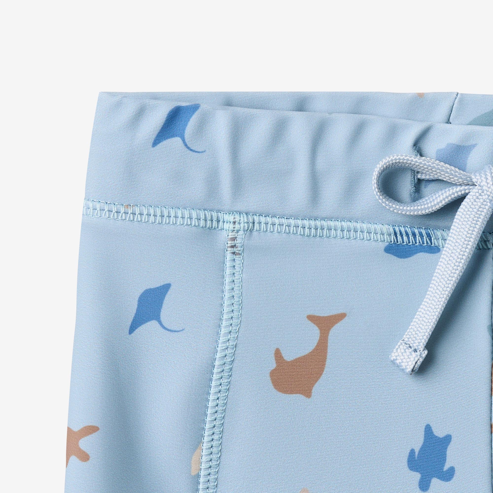 Swim Shorts Ulrik - soft blue sea life - Image 4