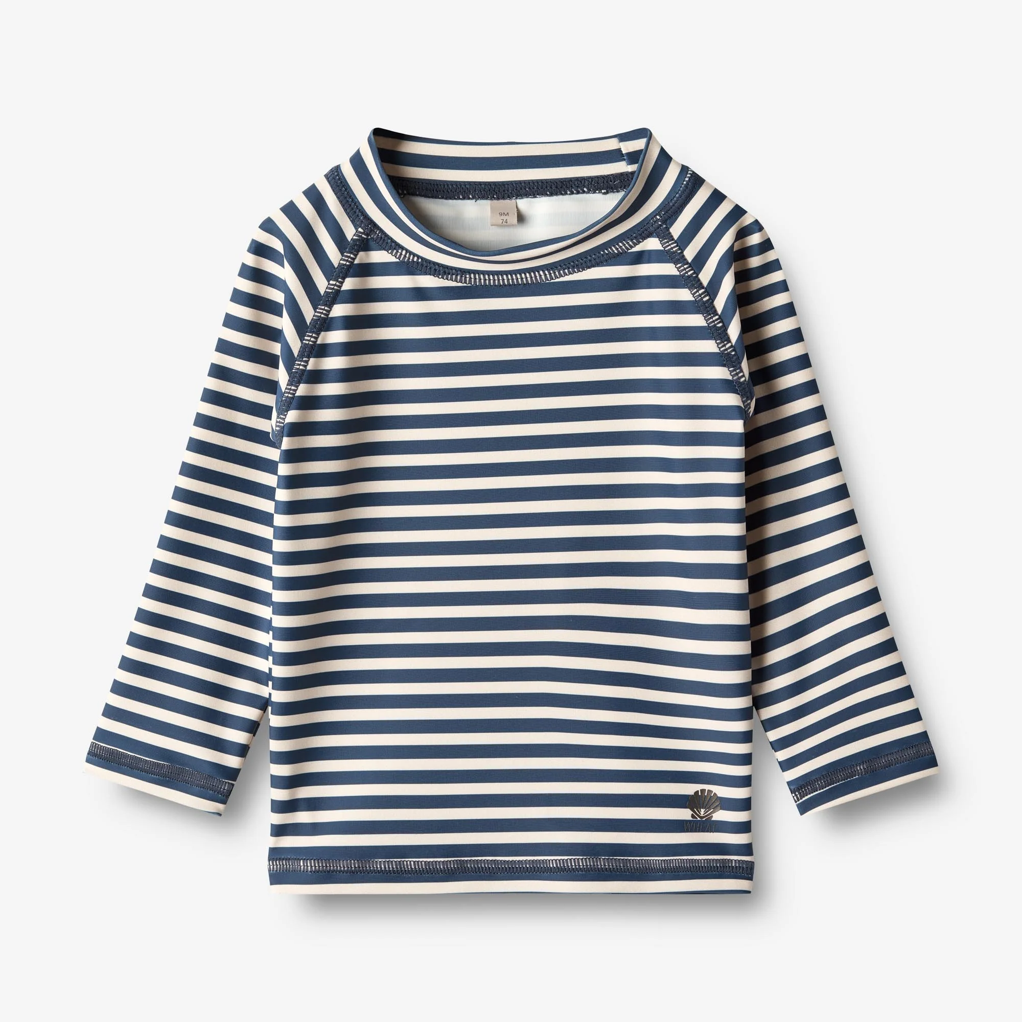 Swim T-Shirt L/S Dilan - indigo stripe