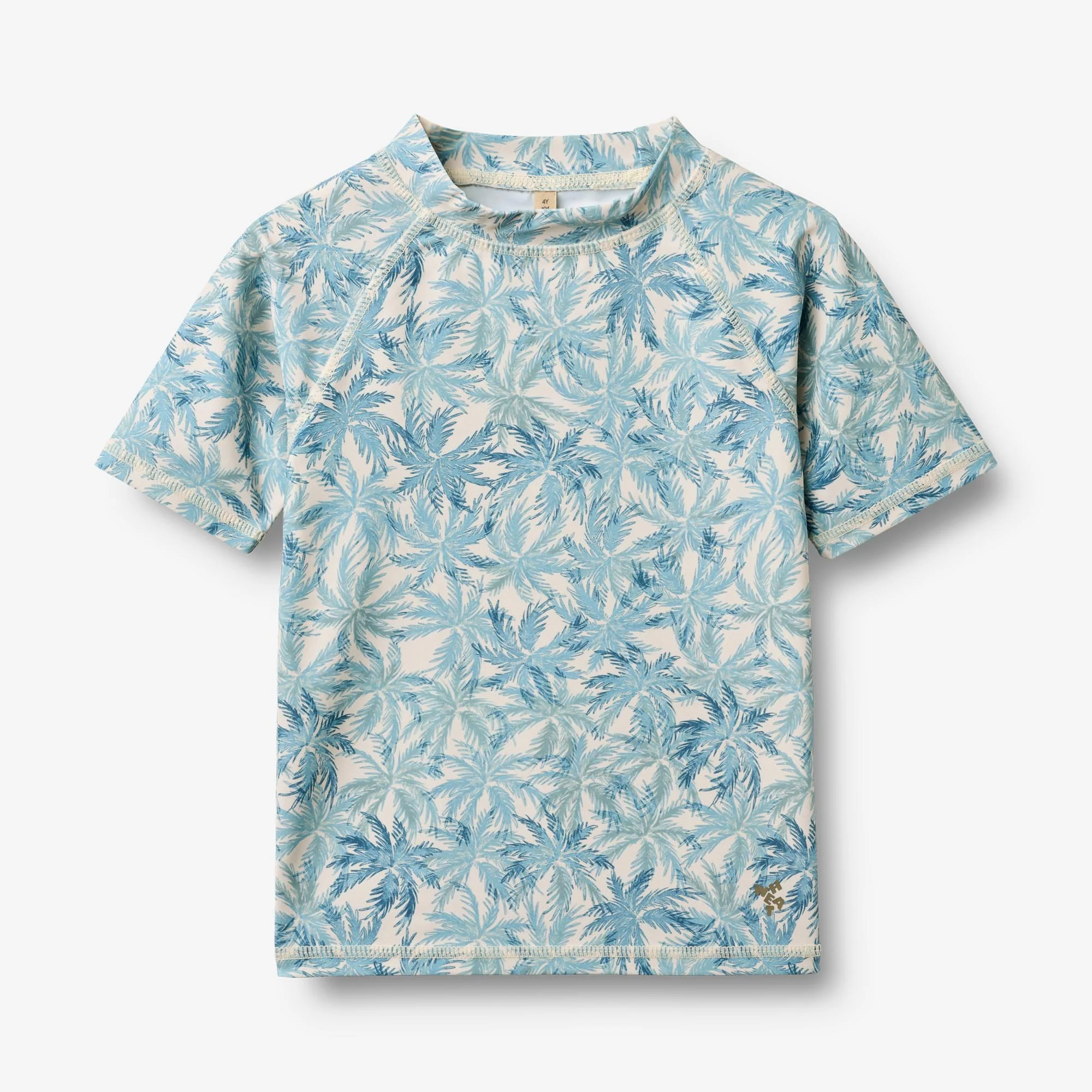 Swim T-shirt S/S Jackie - blue palm