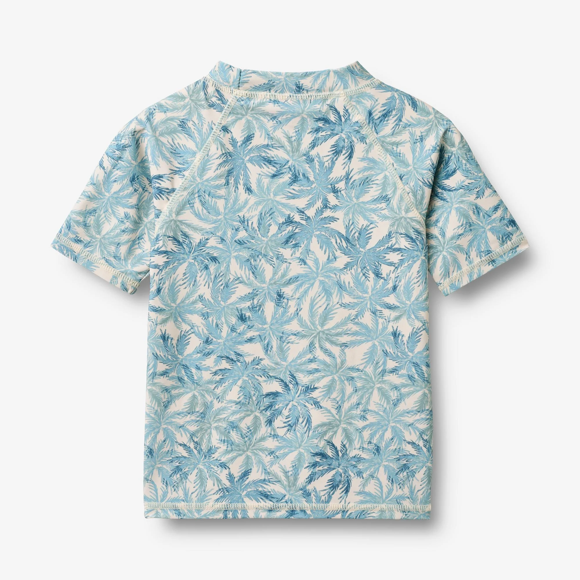 Swim T-shirt S/S Jackie - blue palm - Image 3