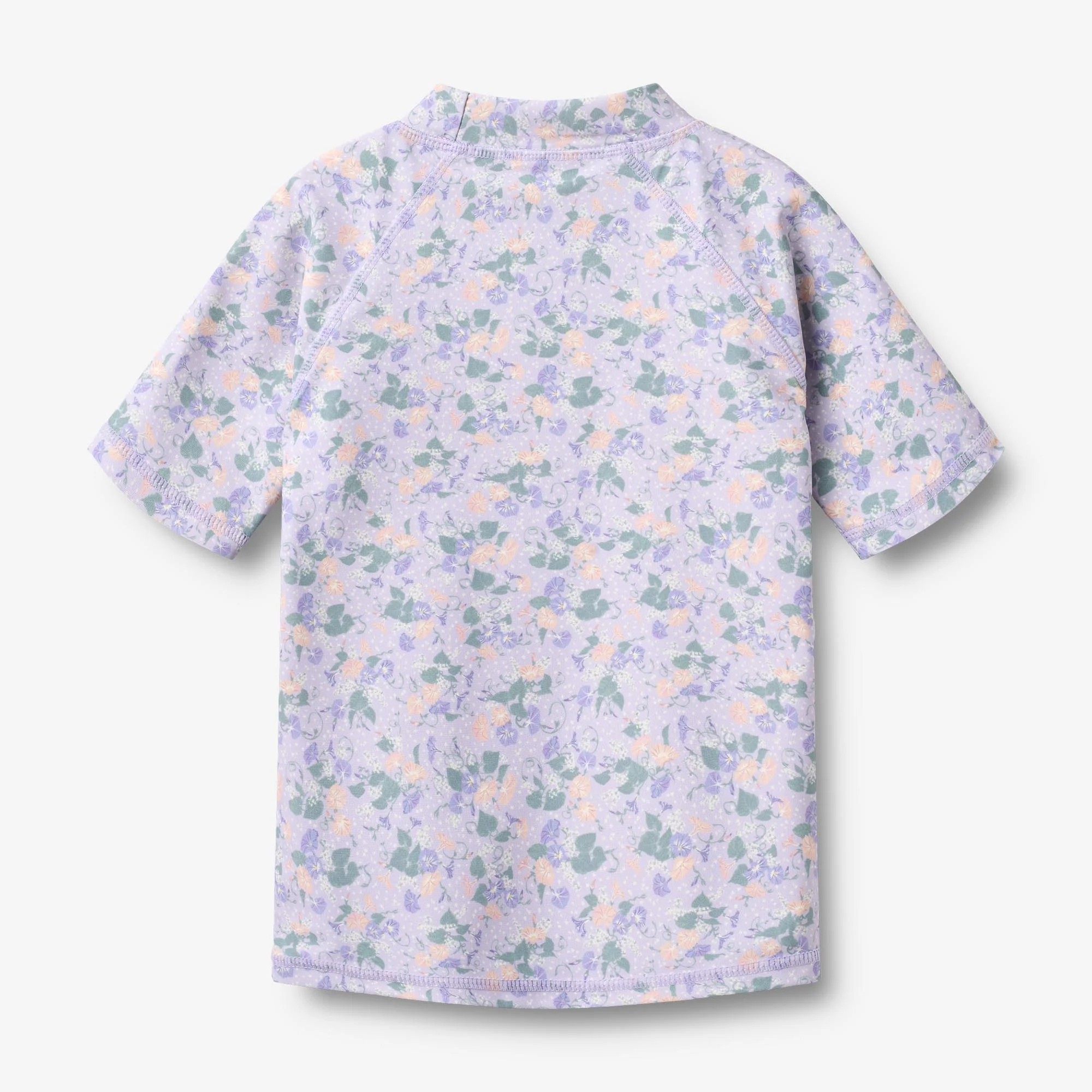 Swim T-shirt S/S Jackie - purple light petunias - Image 2