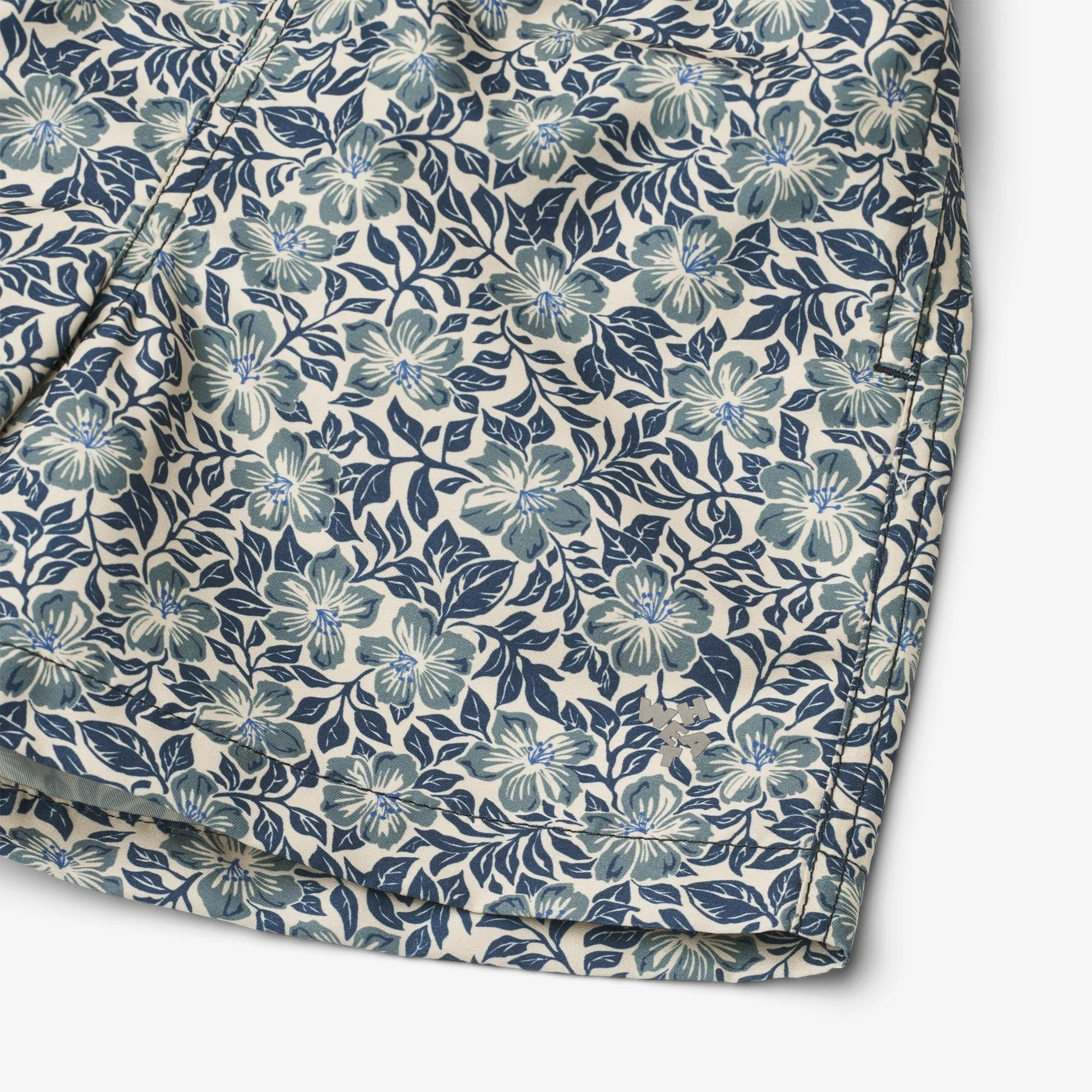 Swim Trunks Hansi - blue hawaii flowers - Image 4