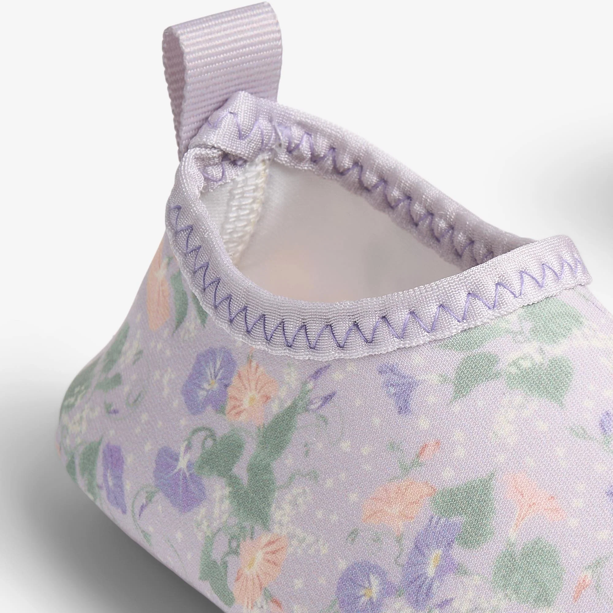 Swimshoe Dolphin - purple light petunias - Image 5