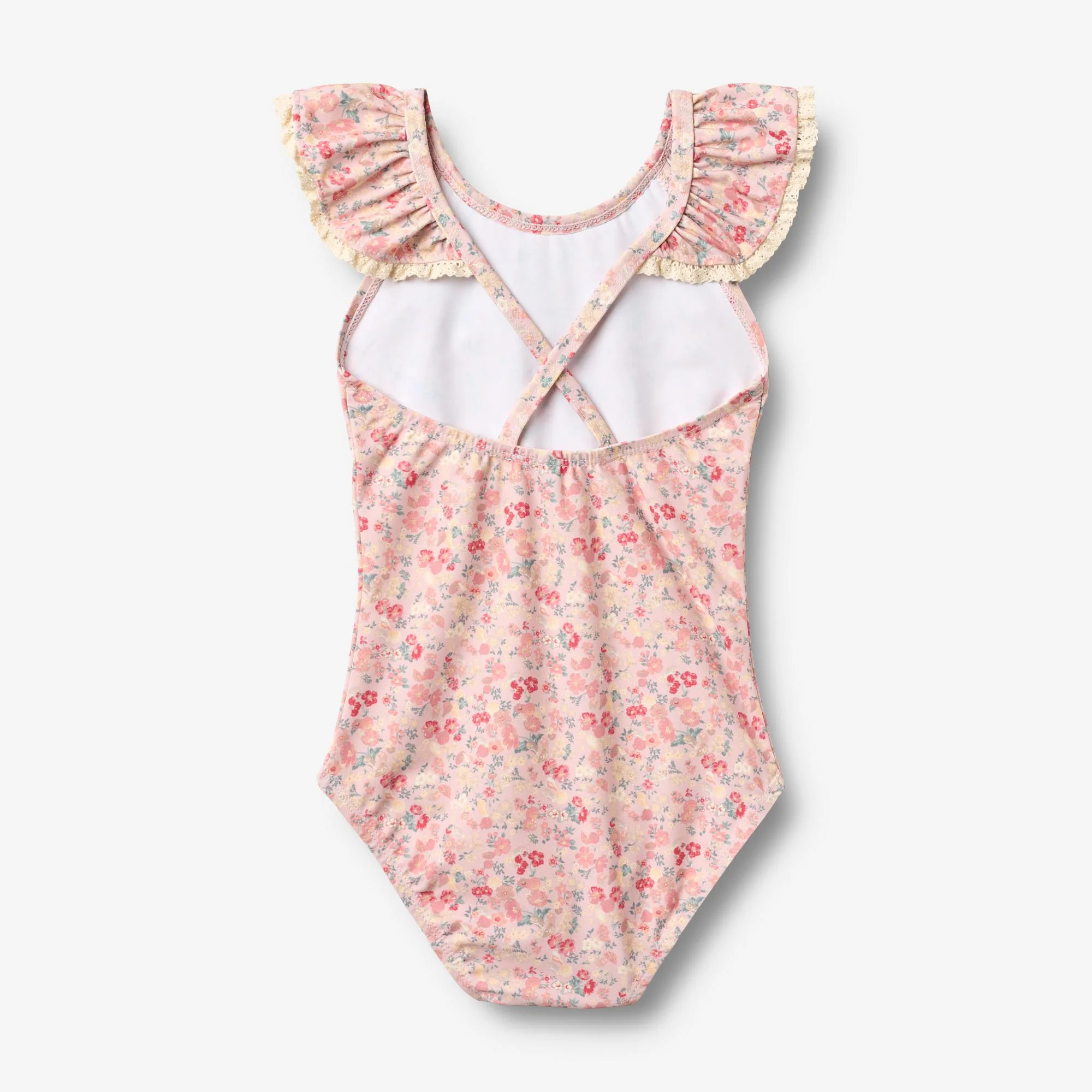 Swimsuit Doris - powder flowers and seashells - Image 4