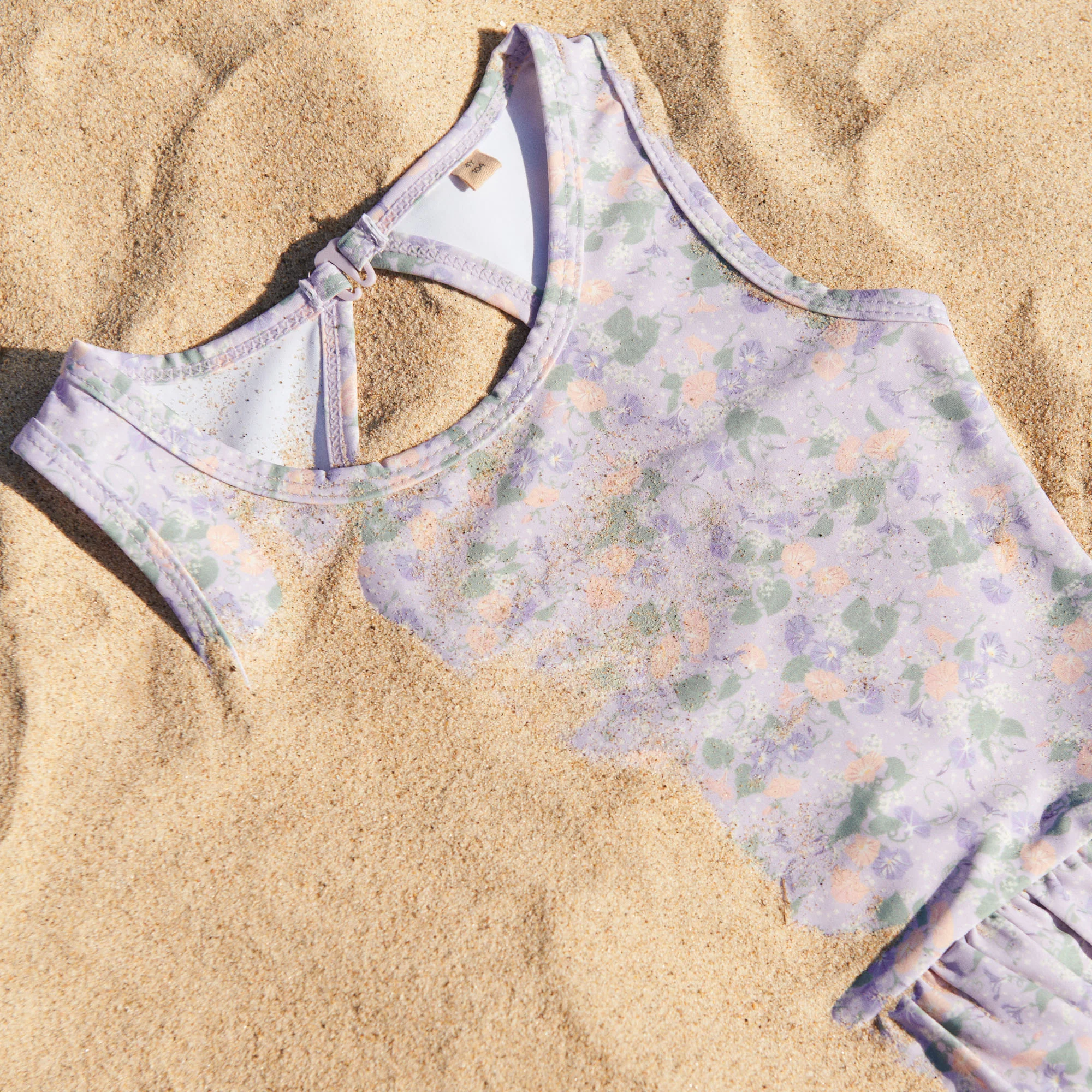 Swimsuit Erna - purple light petunias - Image 4