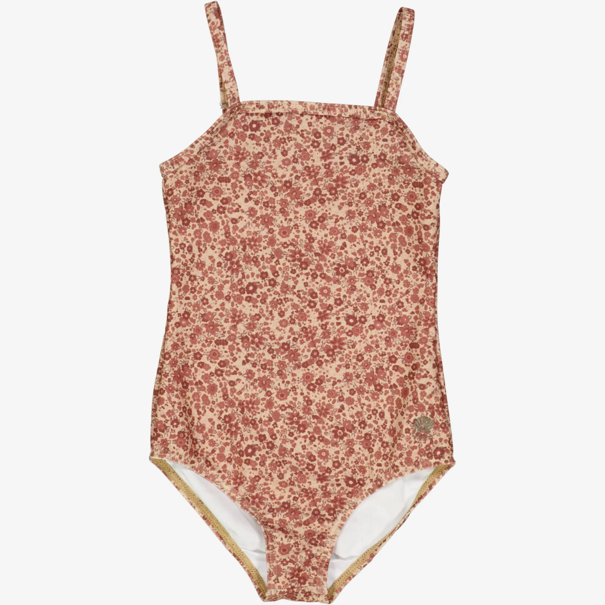 Swimsuit Manon - red flower meadow