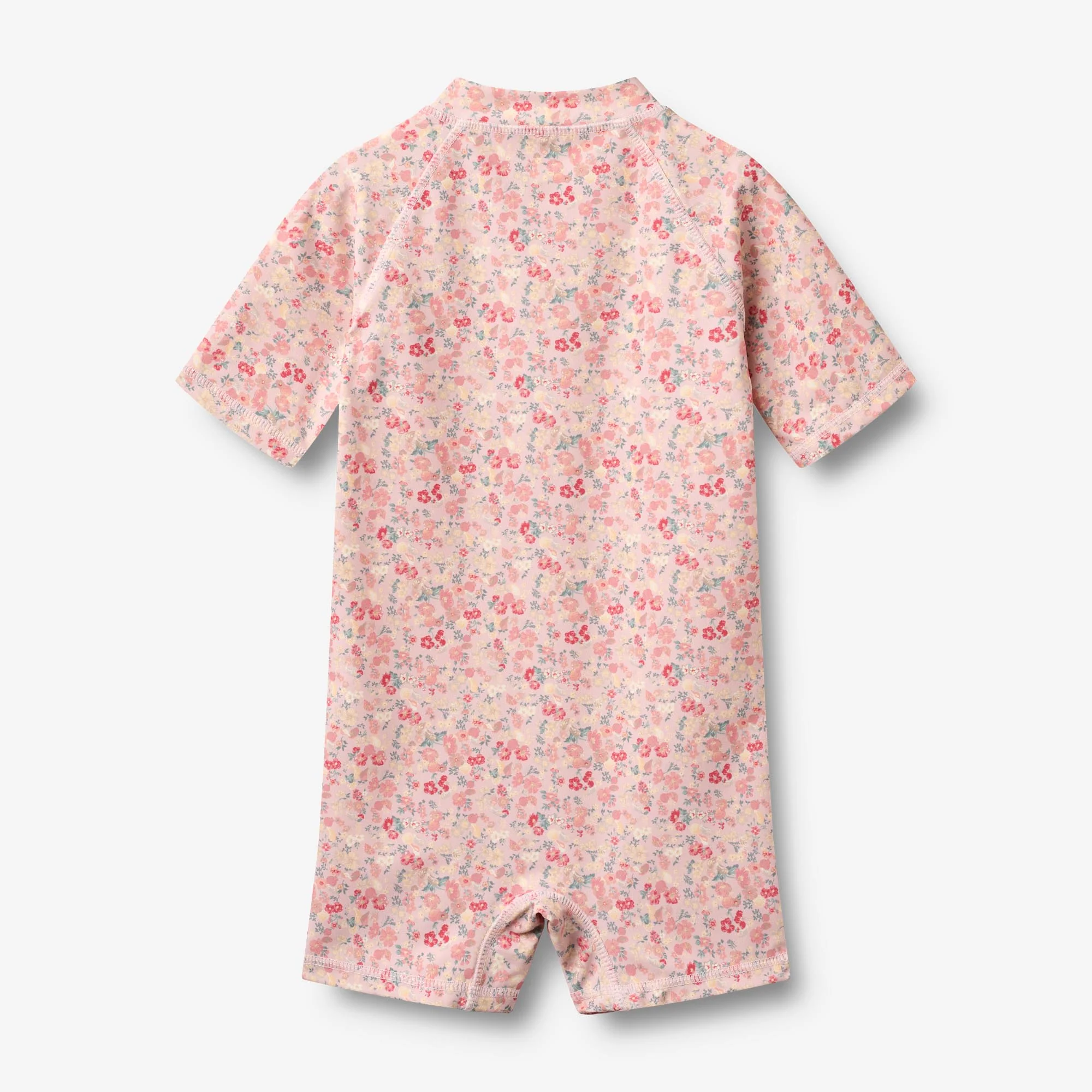 Swimsuit S/S Cas - powder flowers and seashells - Image 2