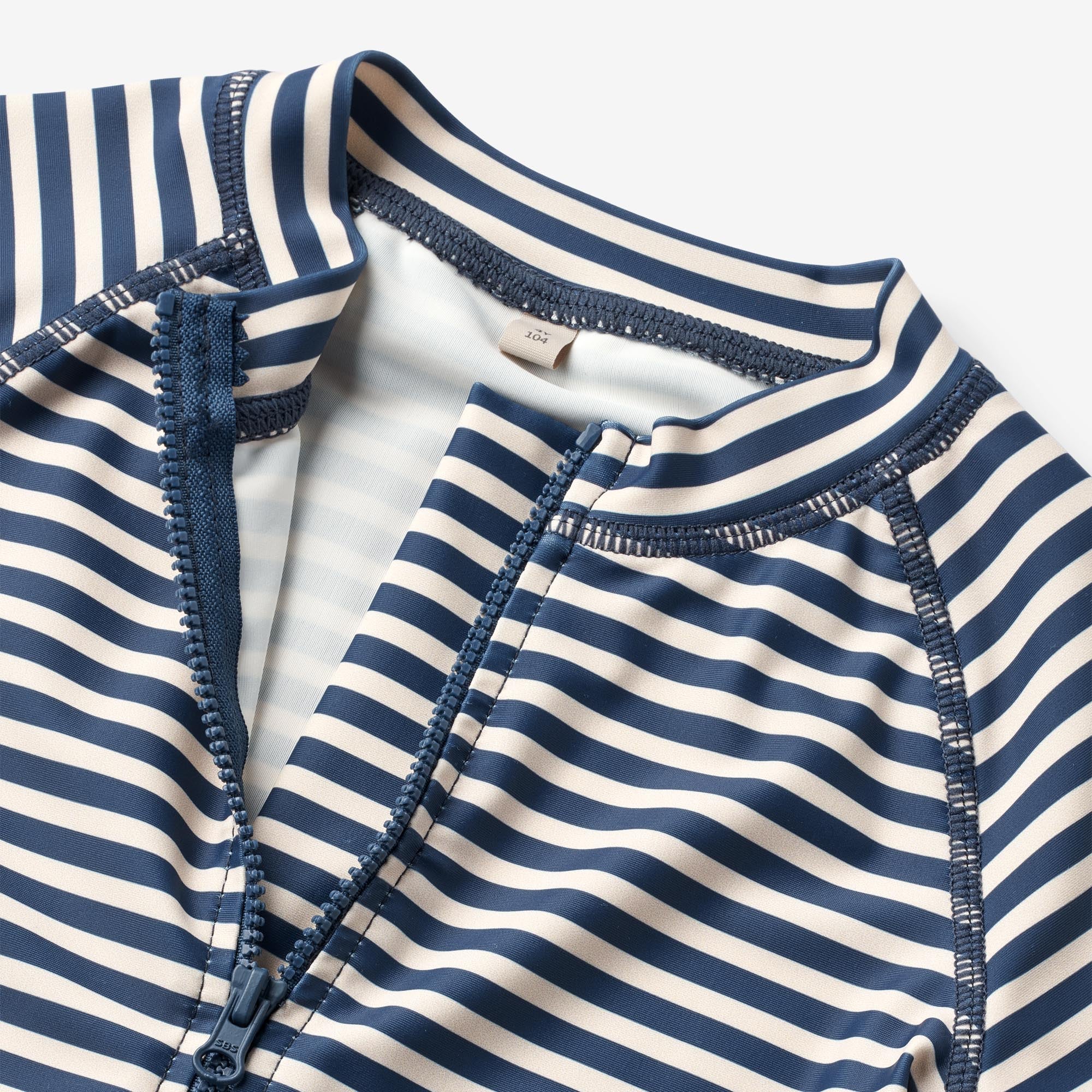 Swimsuit S/S Cas - indigo stripe - Image 3