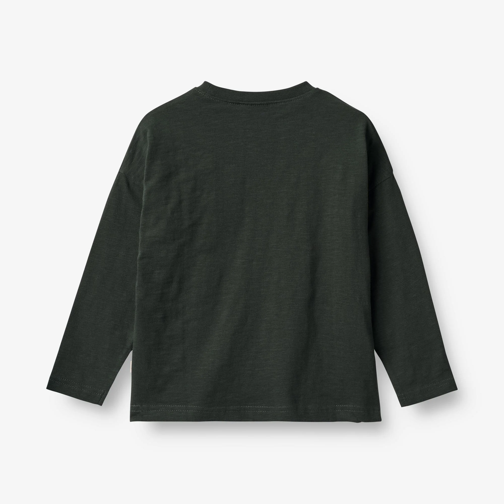 T-Shirt Deer Embroidery - black coal - Image 2