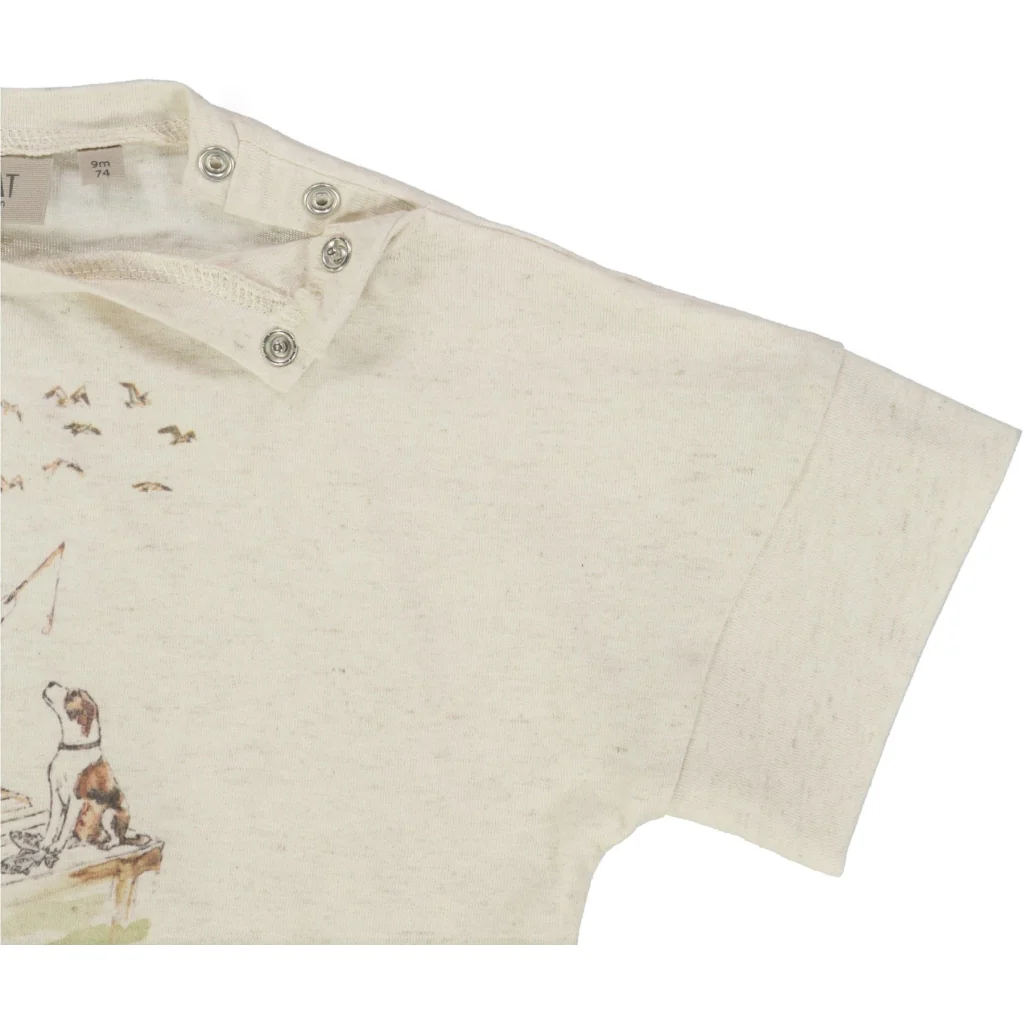 T-Shirt Fishing - moonlight melange - Image 3
