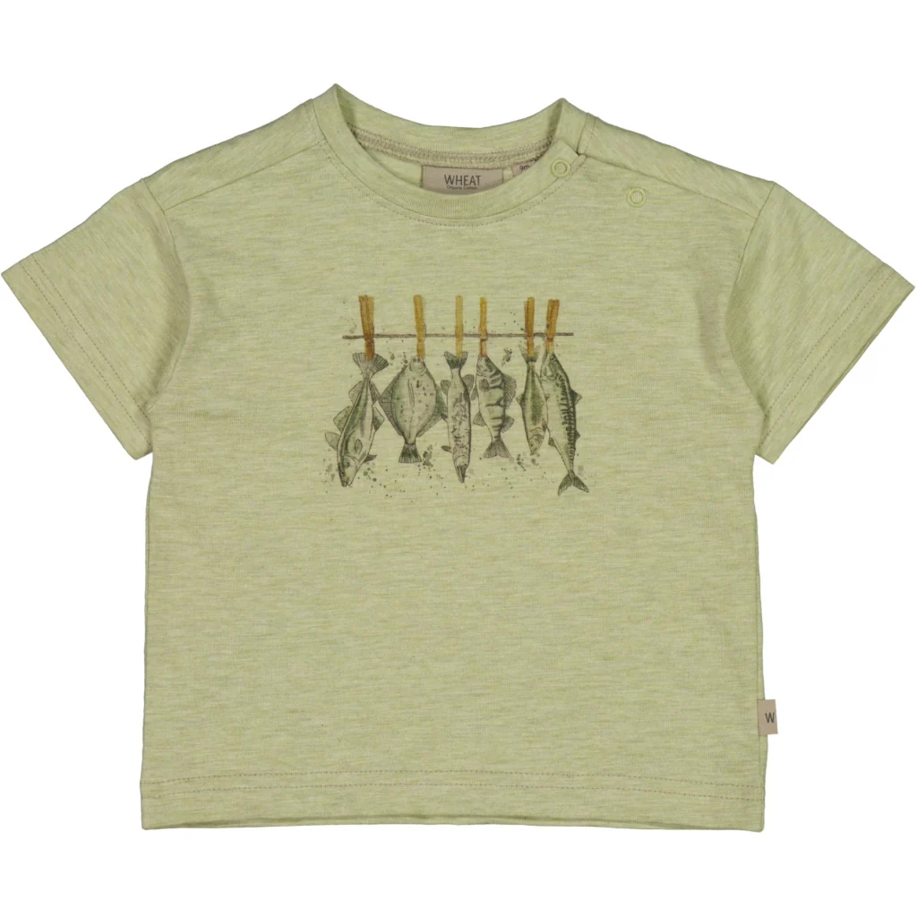 T-Shirt Fishline - tidal foam melange