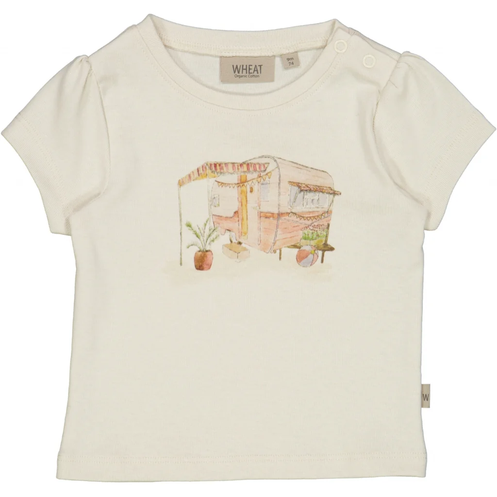 T-Shirt Holiday Home - eggshell