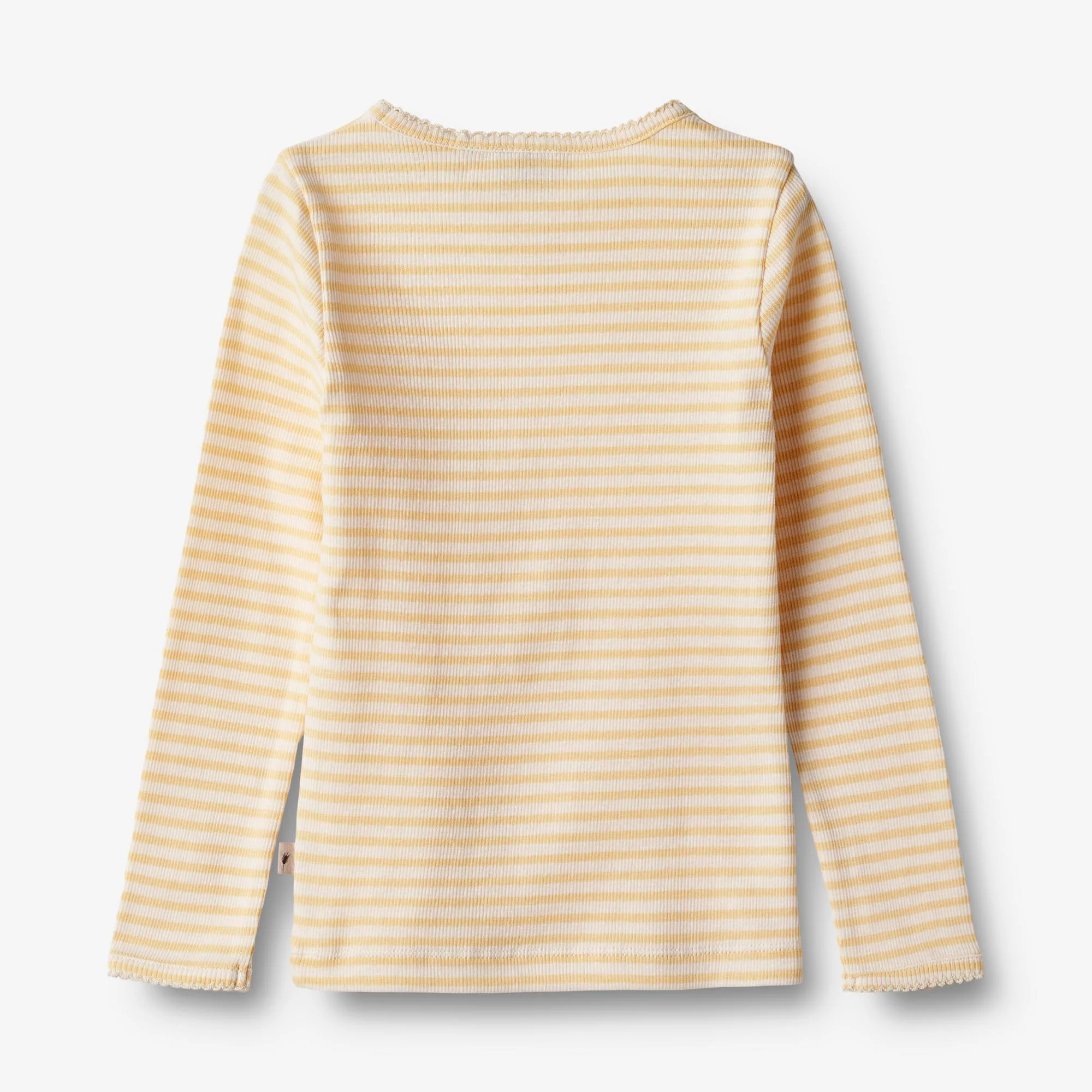 T-Shirt L/S Belis - pale apricot stripe - Image 2