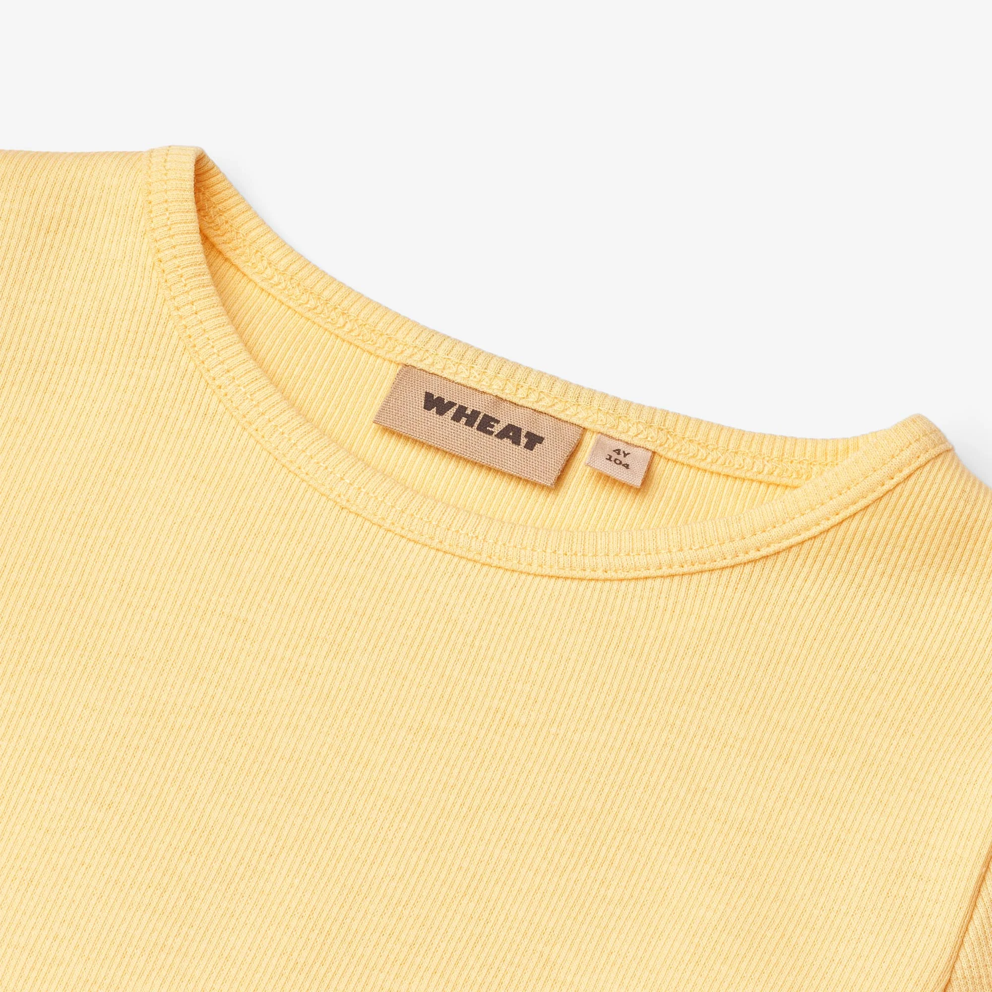 T-shirt L/S Ida - golden yellow - Image 3