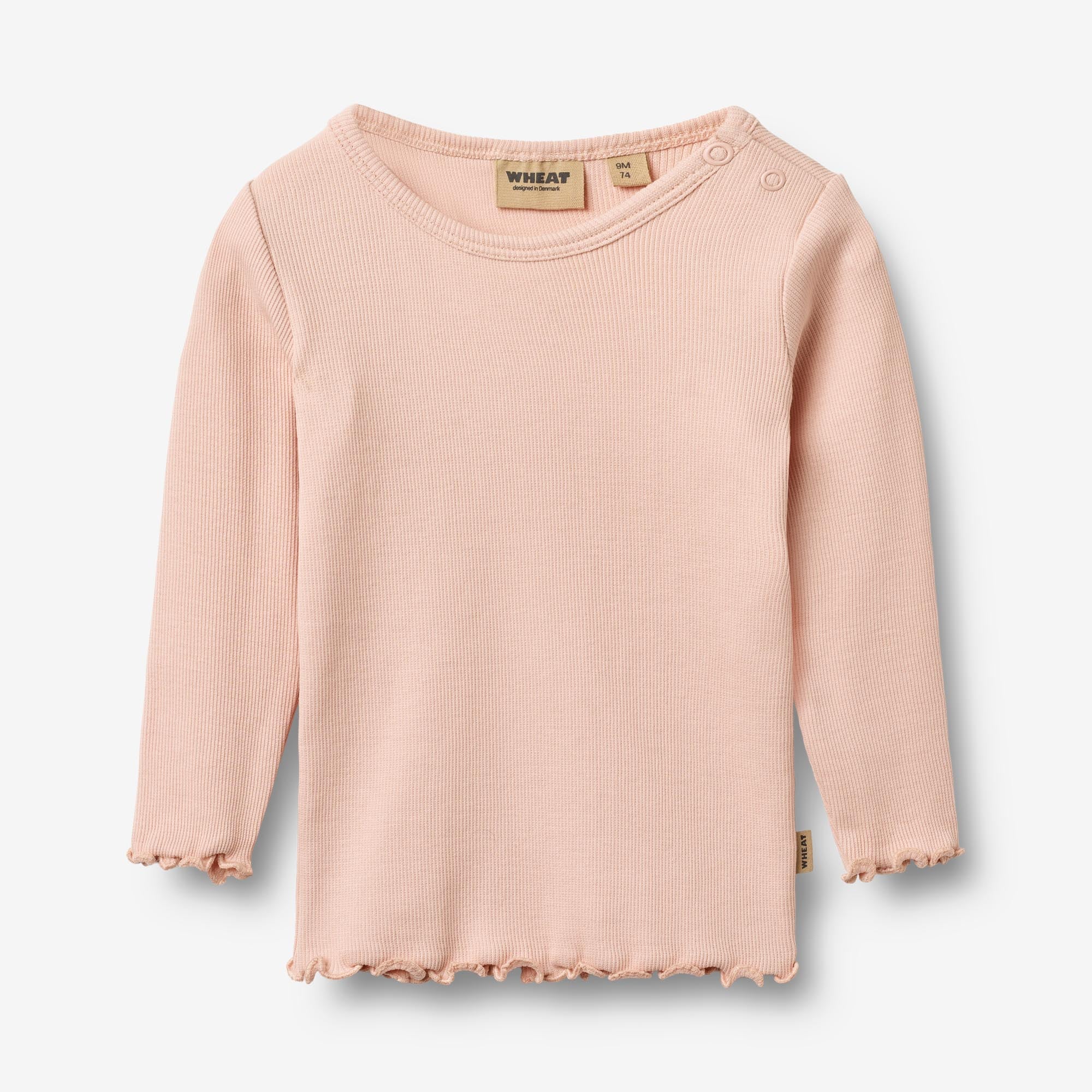 T-shirt L/S Ida - powder